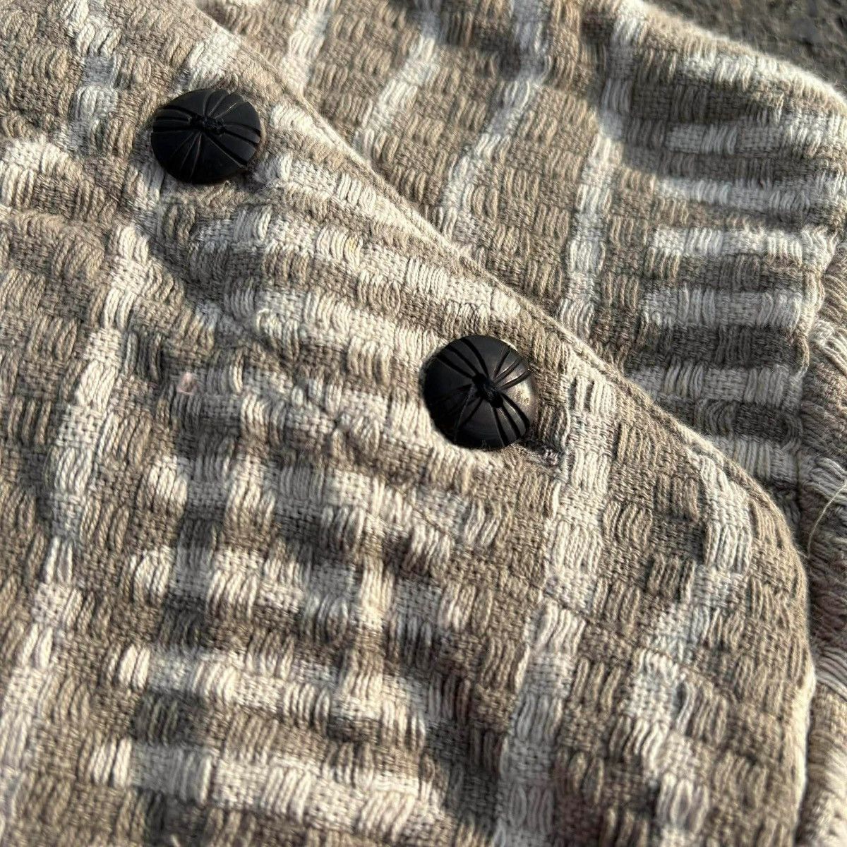 Vintage Lakshmi India Woven Stripe Pullover – Made in India Size US XL / EU 56 / 4 - 11 Thumbnail