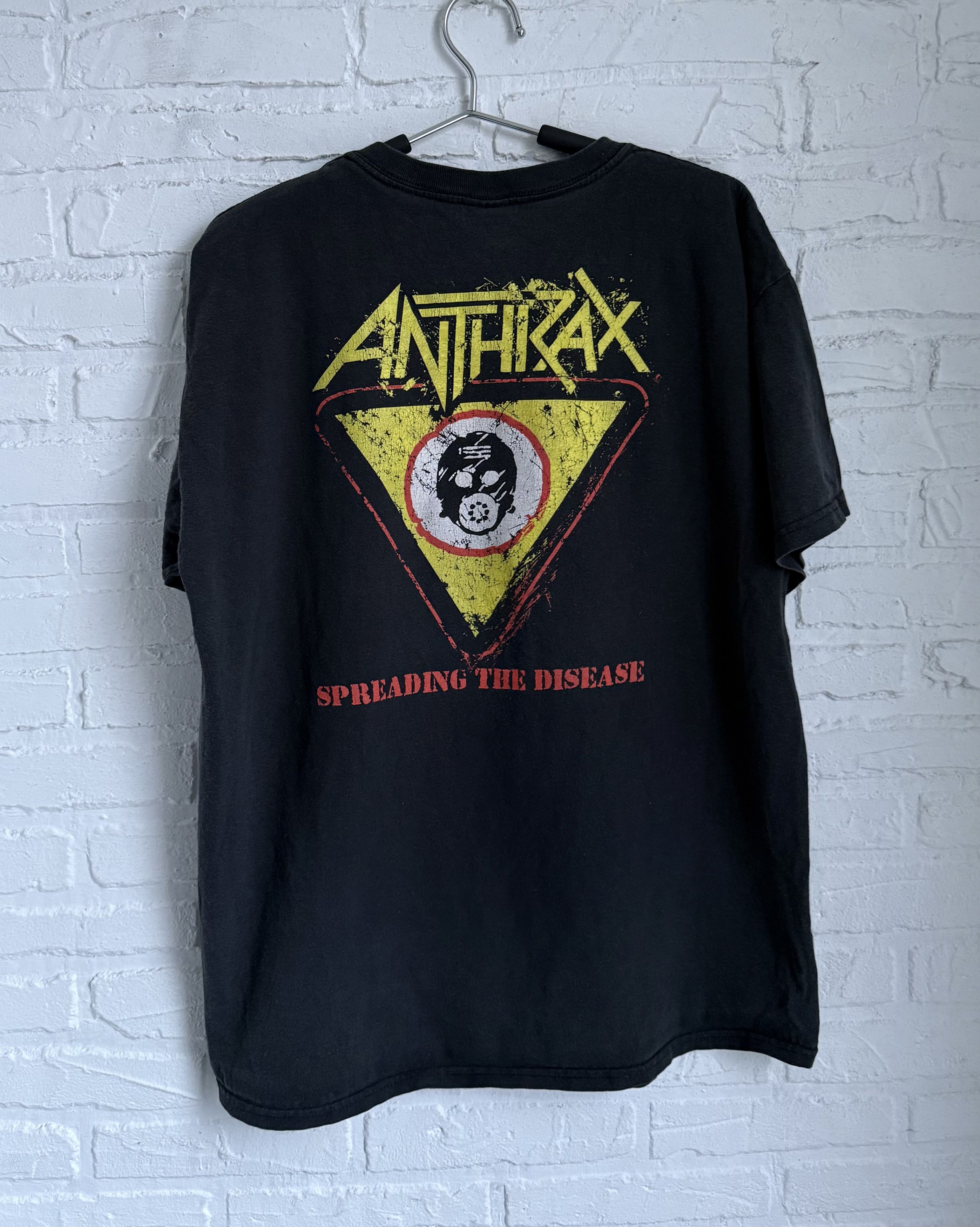 Band Tees Vintage 2000s Anthrax spreading the disease t-shirt Size US L / EU 52-54 / 3 - 2 Thumbnail