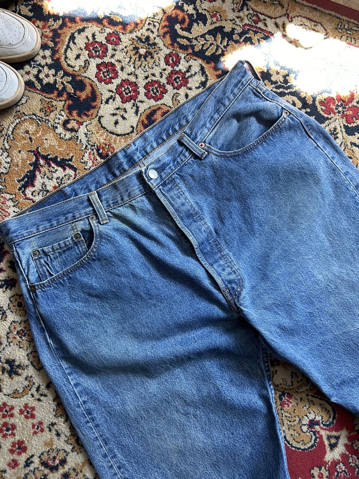 Levi's Vintage Clothing Vintage Levi’s 501 made in usa denim jeans pants Size US 40 / EU 56 - 2 Thumbnail