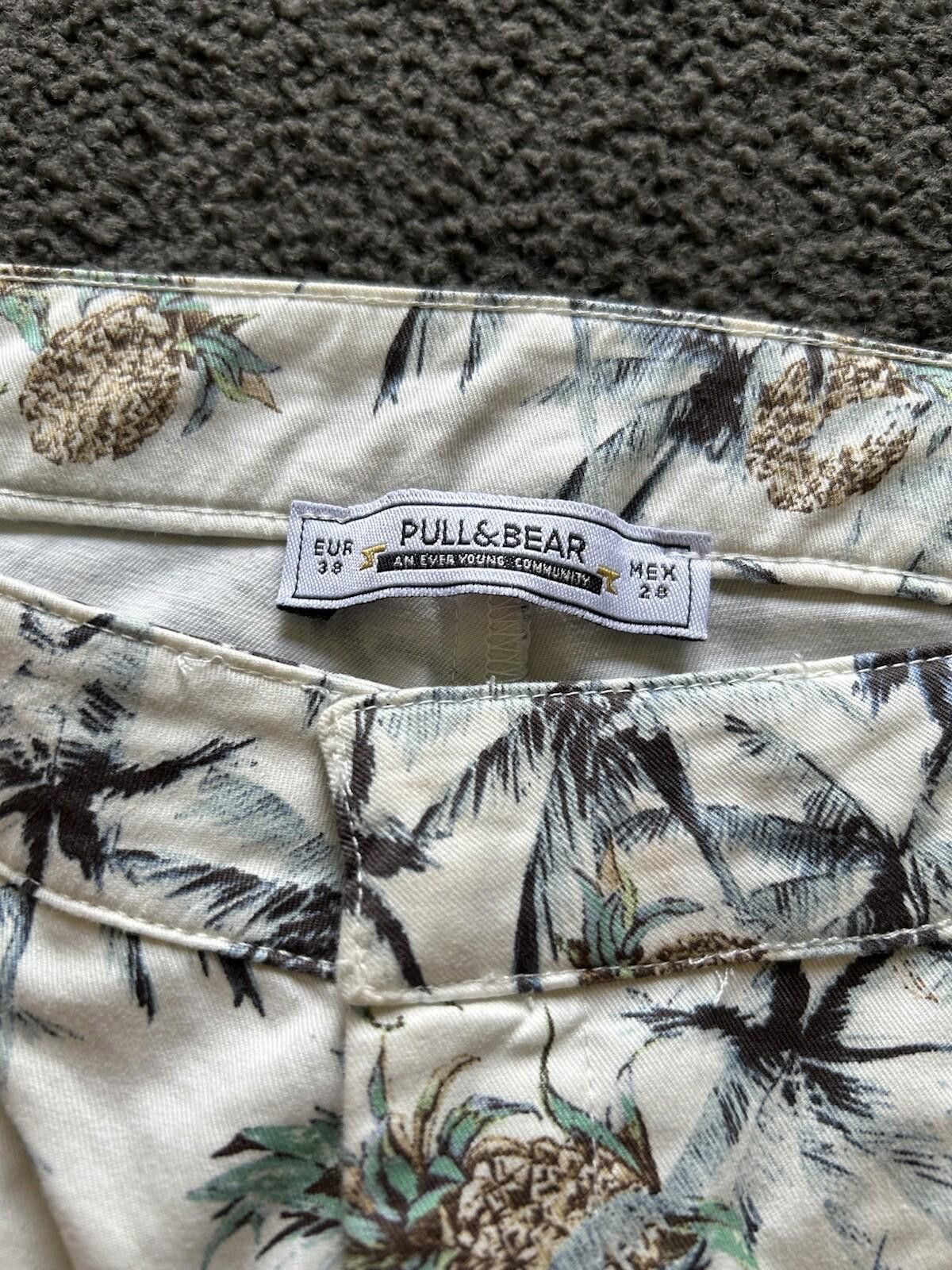 Designer Pull & Bear Skinny High Waist Capri - Sz EUR 38 Mex 28 AU M Size 32" / US 10 / IT 46 - 3 Thumbnail