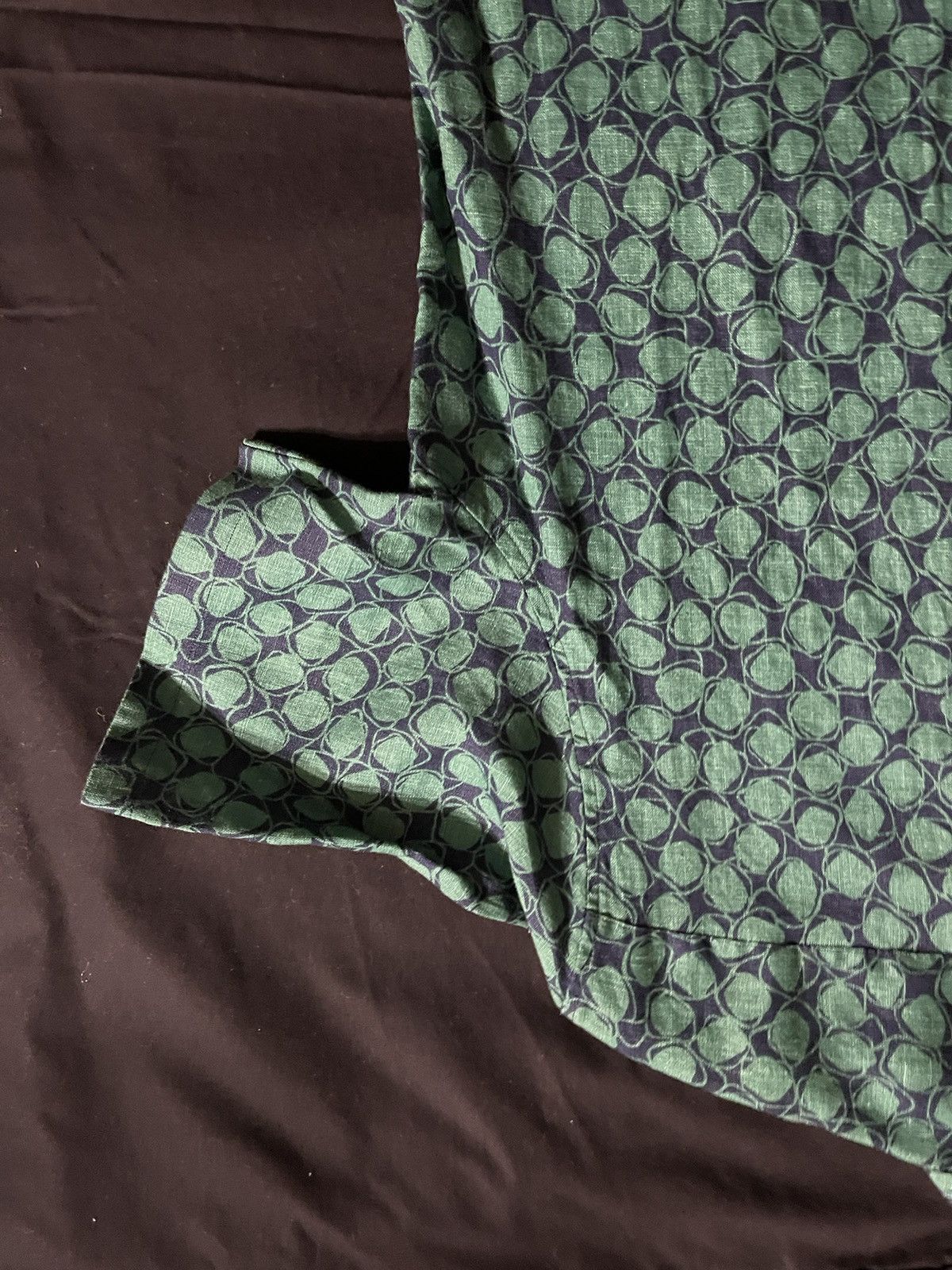 Michael Kors Michael Kors Men's Short Sleeve Shirt, Color: Jasper Size US M / EU 48-50 / 2 - 7 Thumbnail