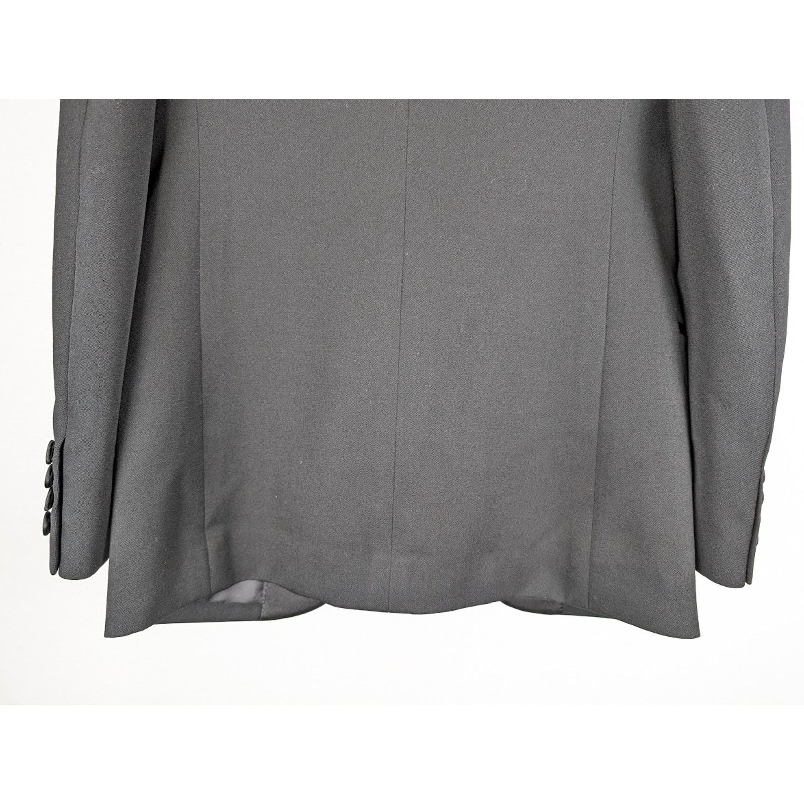 Saint Laurent Paris o1rshd1 Grain De Poudre De Leger Armure Jacket in Black Size US L / EU 52-54 / 3 - 14 Thumbnail