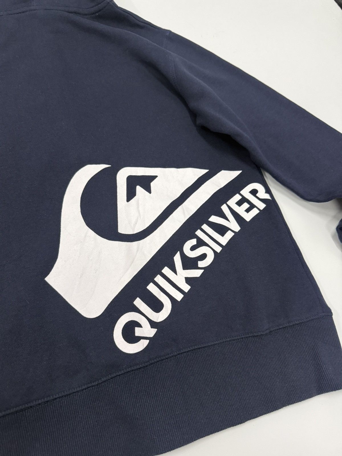 Quiksilver 🔥 Vintage Y2K Surfwear Quiksilver Logo Sweat Hoodie - M- M Size US S / EU 44-46 / 1 - 11 Thumbnail