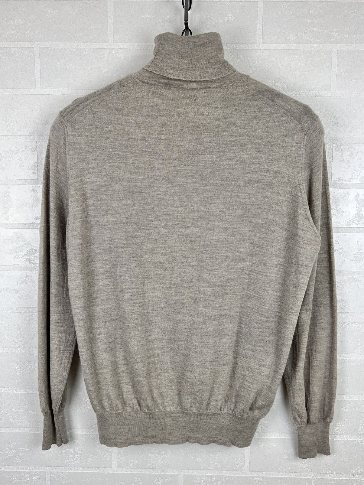 Brunello Cucinelli BRUNELLO CUCINELLI Sweater Turtleneck Cashmere/Wool Virgin Size US L / EU 52-54 / 3 - 15 Thumbnail