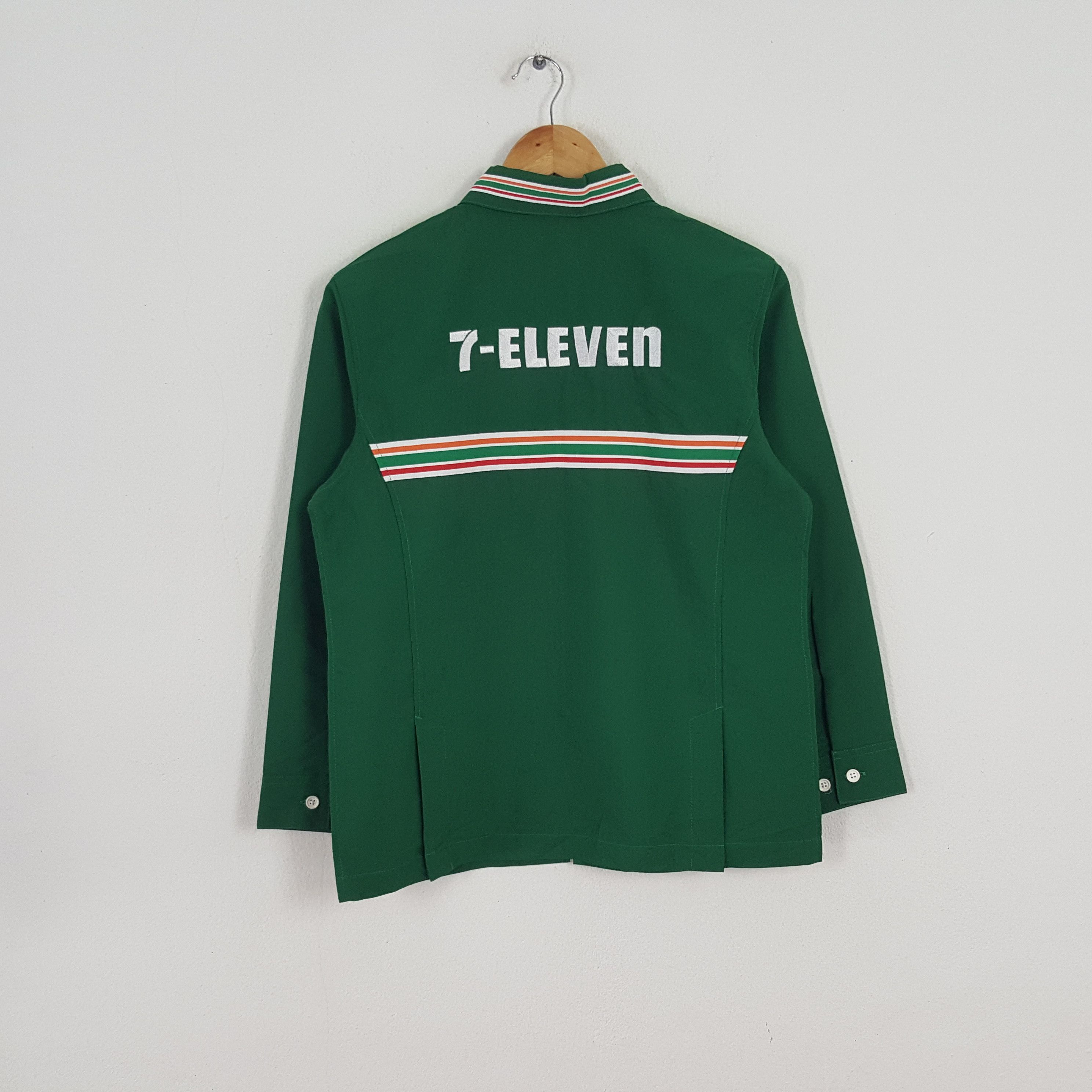 Japanese Brand × Vintage Vintage 7 Eleven Japanese Brand Uniform Jacket Size US S / EU 44-46 / 1 - 1 Thumbnail
