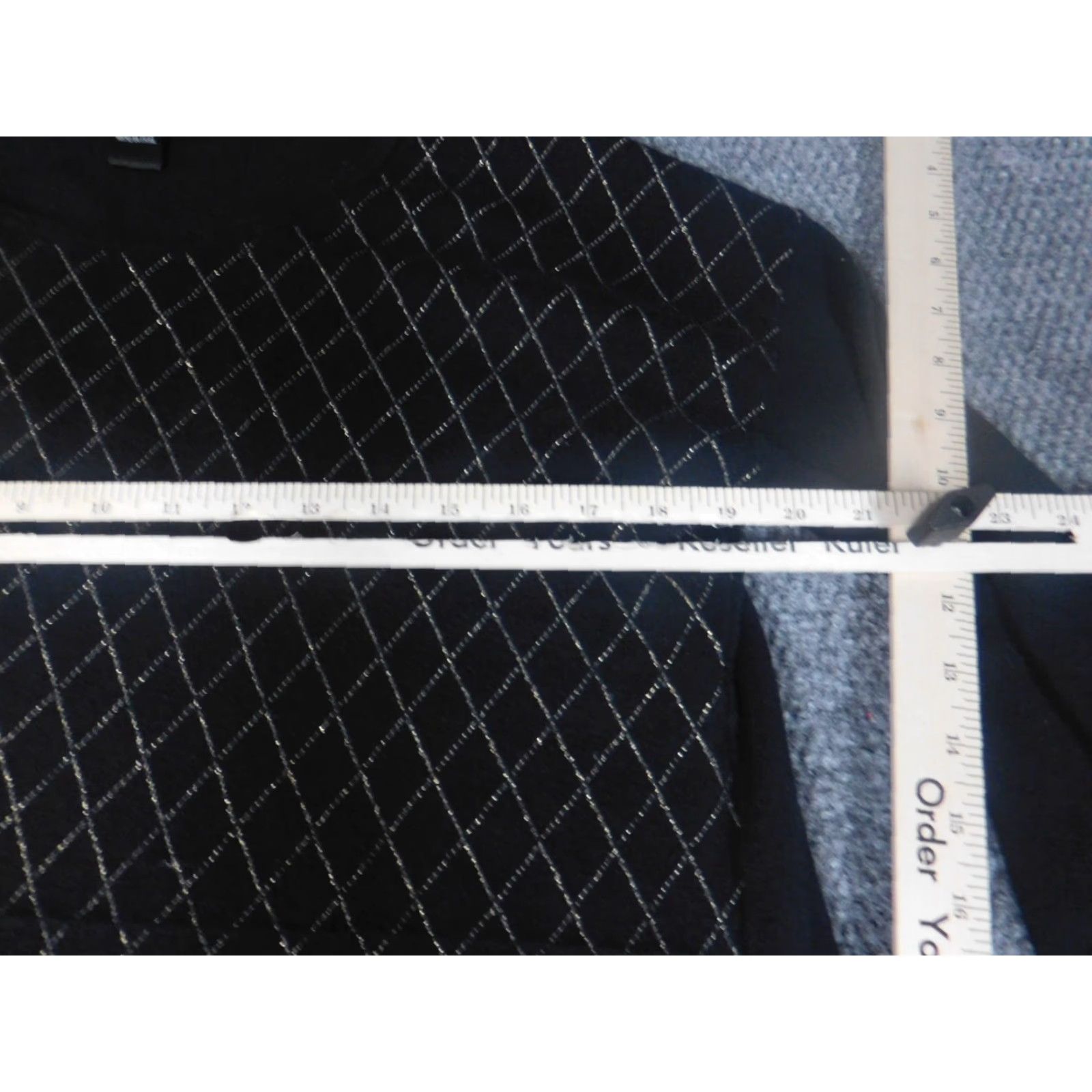 Vintage **Womens August Silk Black Chunky-Knit Medium Sweater** User: **August Silk Womens Black Medium Chunky-Knit Sweater** Size M / US 6-8 / IT 42-44 - 4 Thumbnail