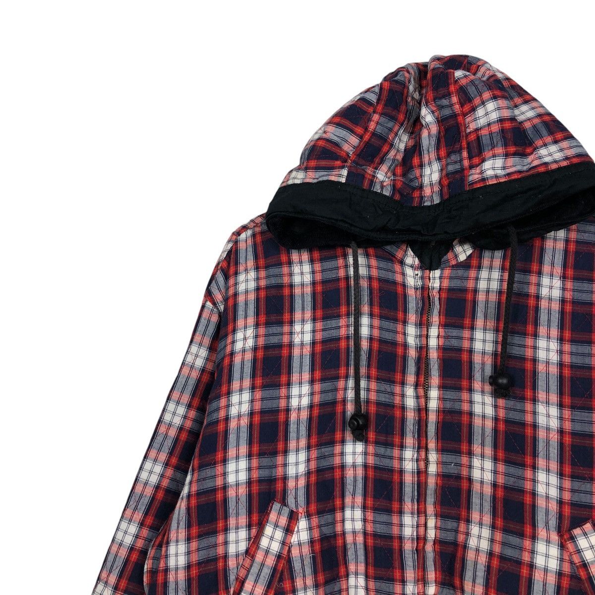 📌Vintage Reversible Bomber Jacket Union Bay Tartan Design