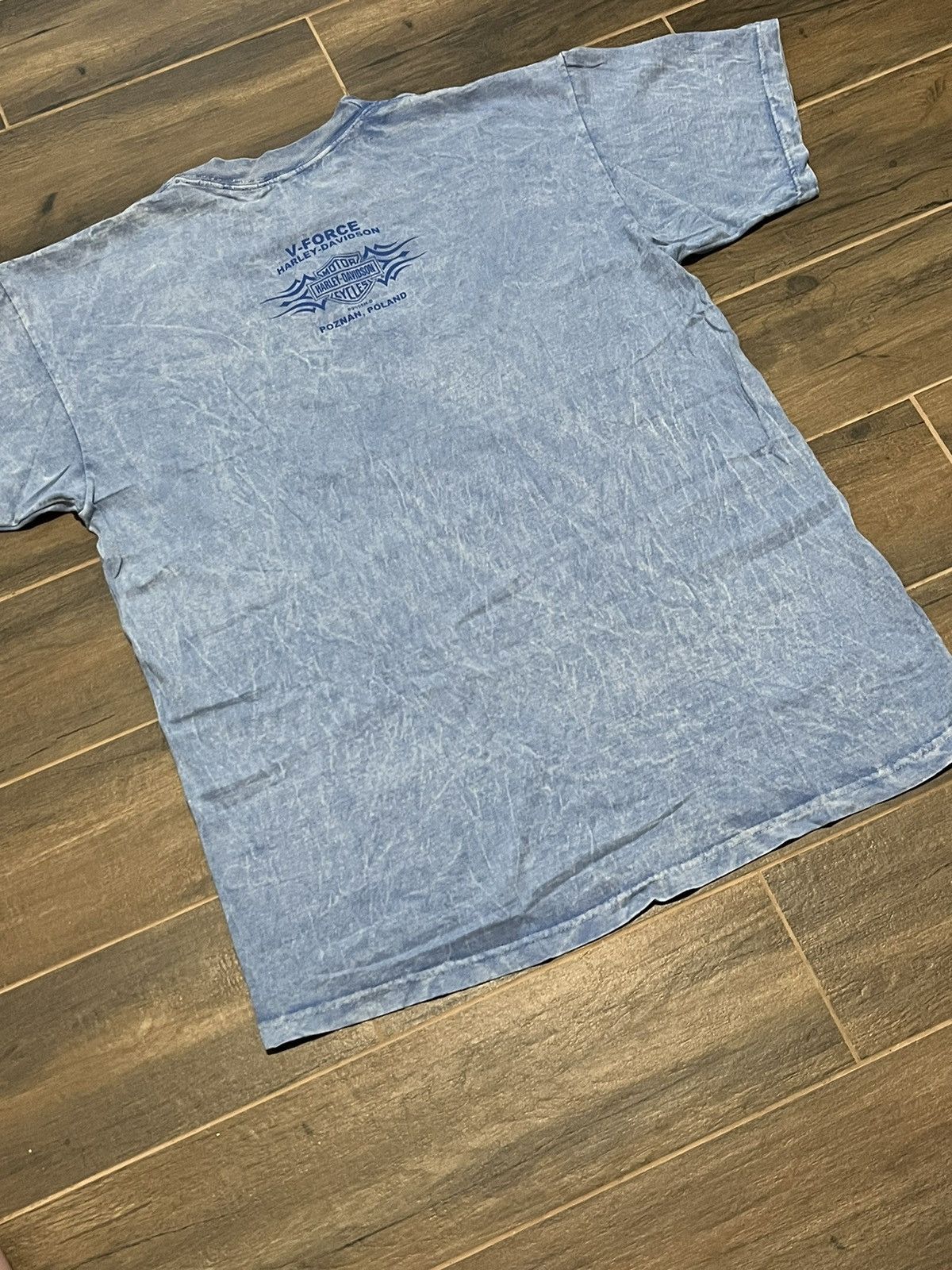 Harley Davidson × Vintage Vintage 90’s Harley Davidson Portugal T Shirt Size US XL / EU 56 / 4 - 7 Thumbnail