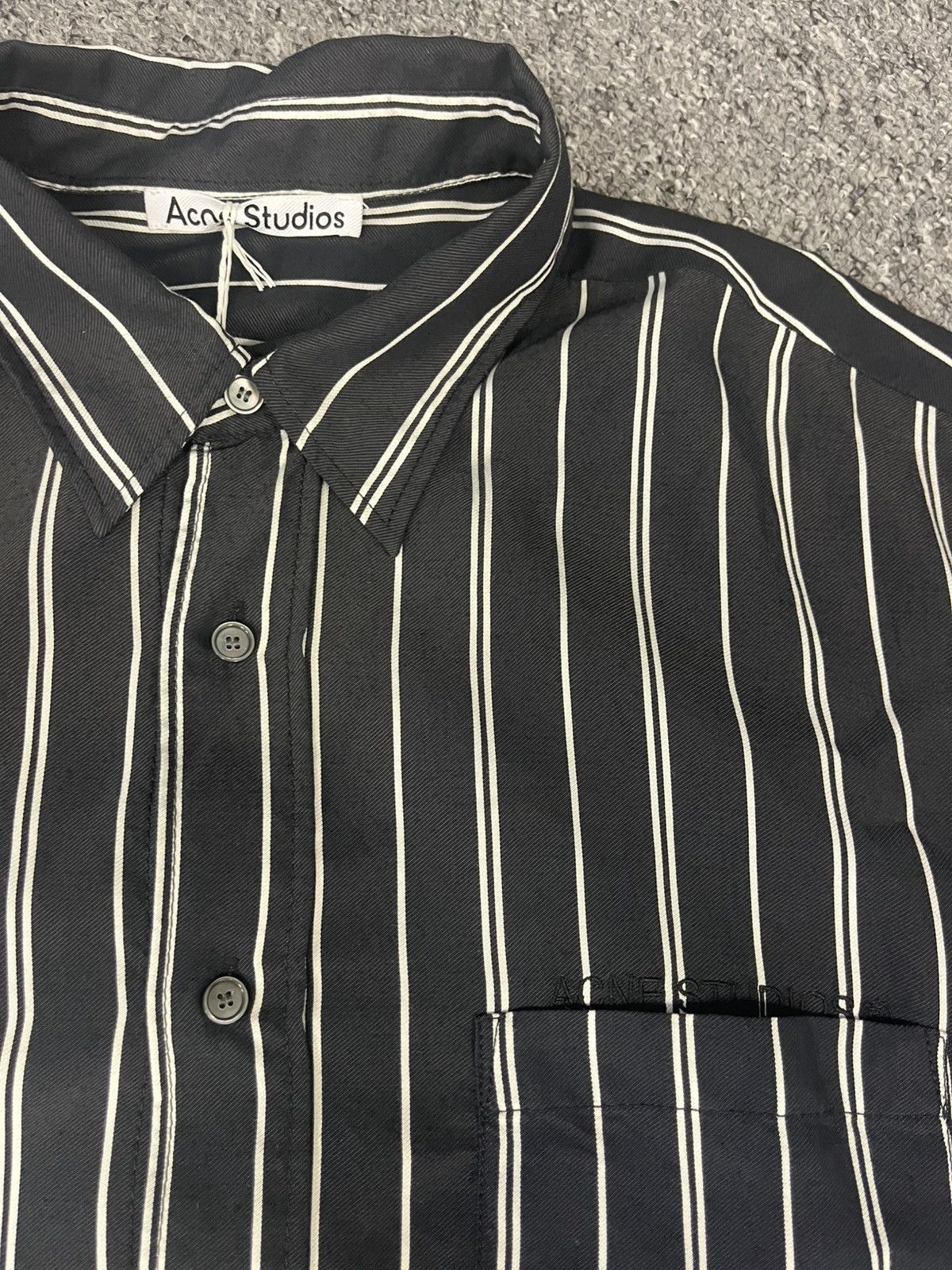 Acne Studios Acne studios stripes shirt Size US L / EU 52-54 / 3 - 4 Thumbnail