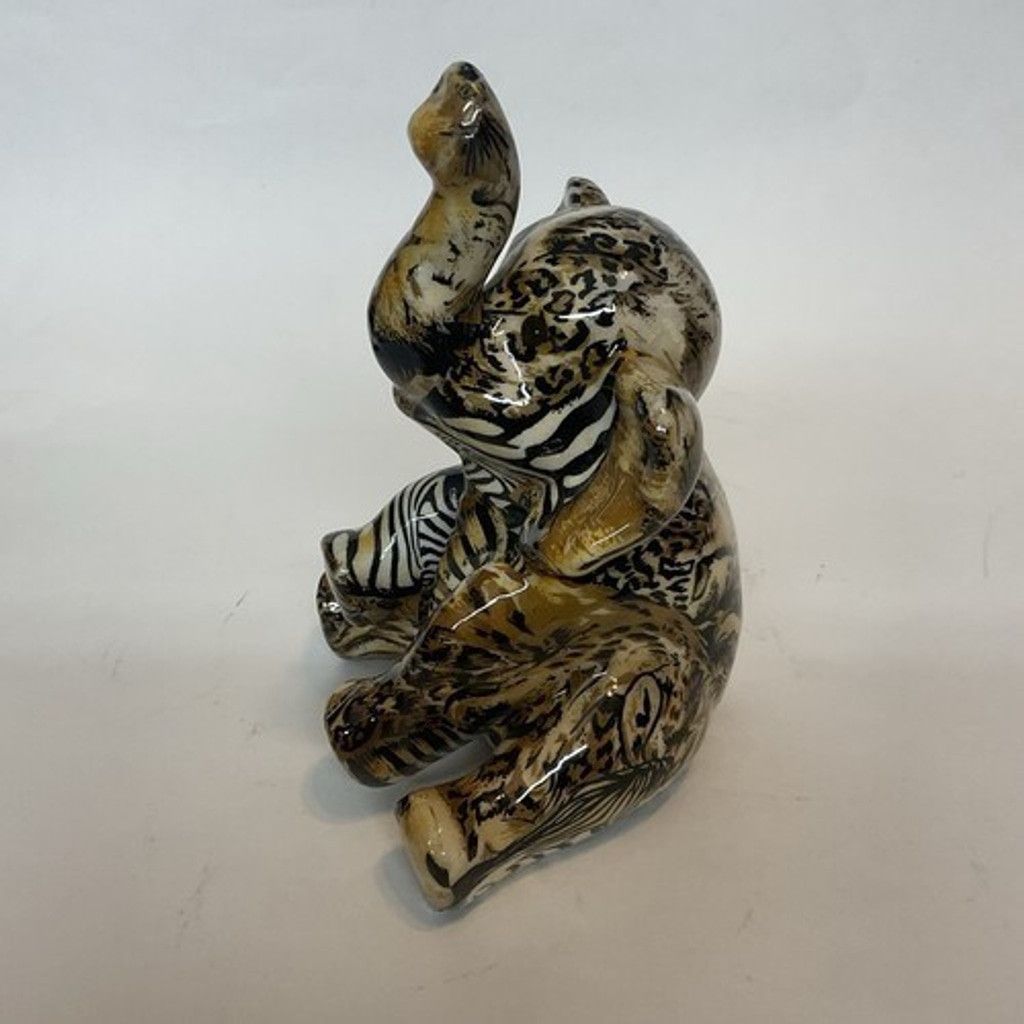 Other NWOB Safari Jungle Elephant Figurine Transferware African Size ONE SIZE - 9 Thumbnail