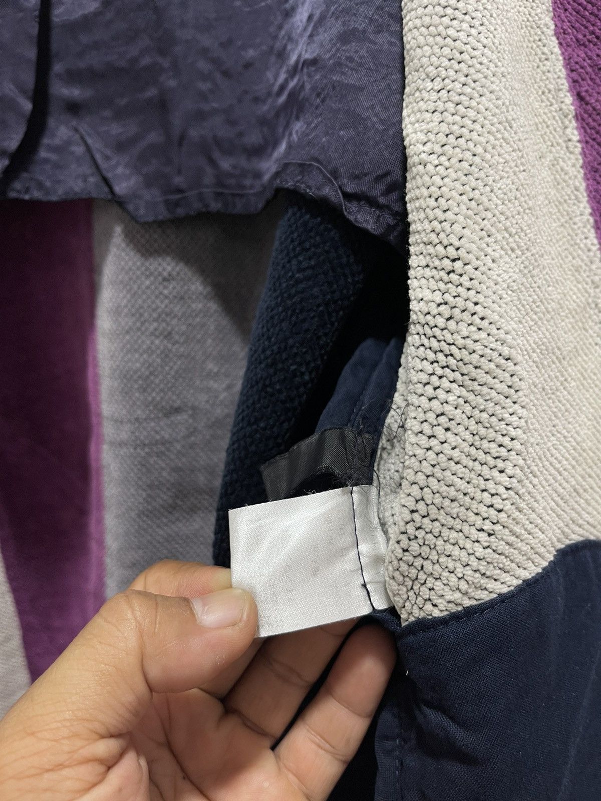 Annikki Karvinen DESIGNER ANNIKKI KARVINEN HANDMADE MULTICOLOR JACKET Size US S / EU 44-46 / 1 - 12 Thumbnail