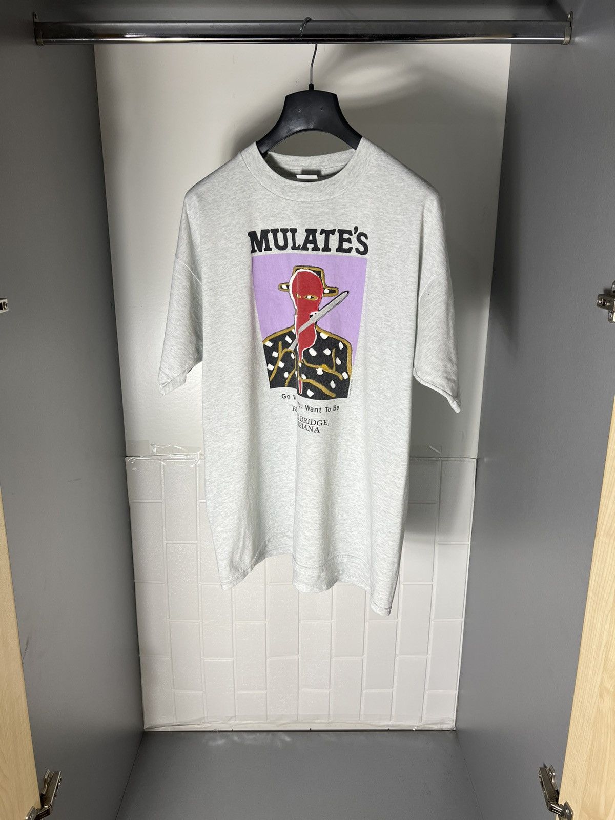 Fruit Of The Loom × Vintage VERY RARE FRANCIS PAVY RETRO T-SHIRT DESIGNER 1991 Y2K 90s Size US XL / EU 56 / 4 - 2 Thumbnail