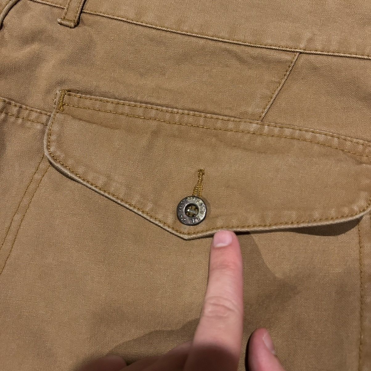 Polo Ralph Lauren × Ralph Lauren × Vintage Vintage 2000s Polo Ralph Lauren Hunting Canvas Pants Rare Size US 40 / EU 56 - 13 Thumbnail