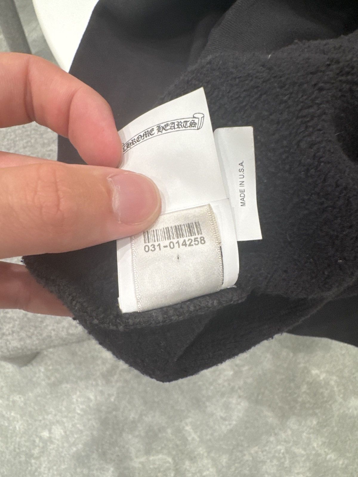 Chrome Hearts Black chrome hearts custom leather patch hoodie Size US M / EU 48-50 / 2 - 8 Thumbnail
