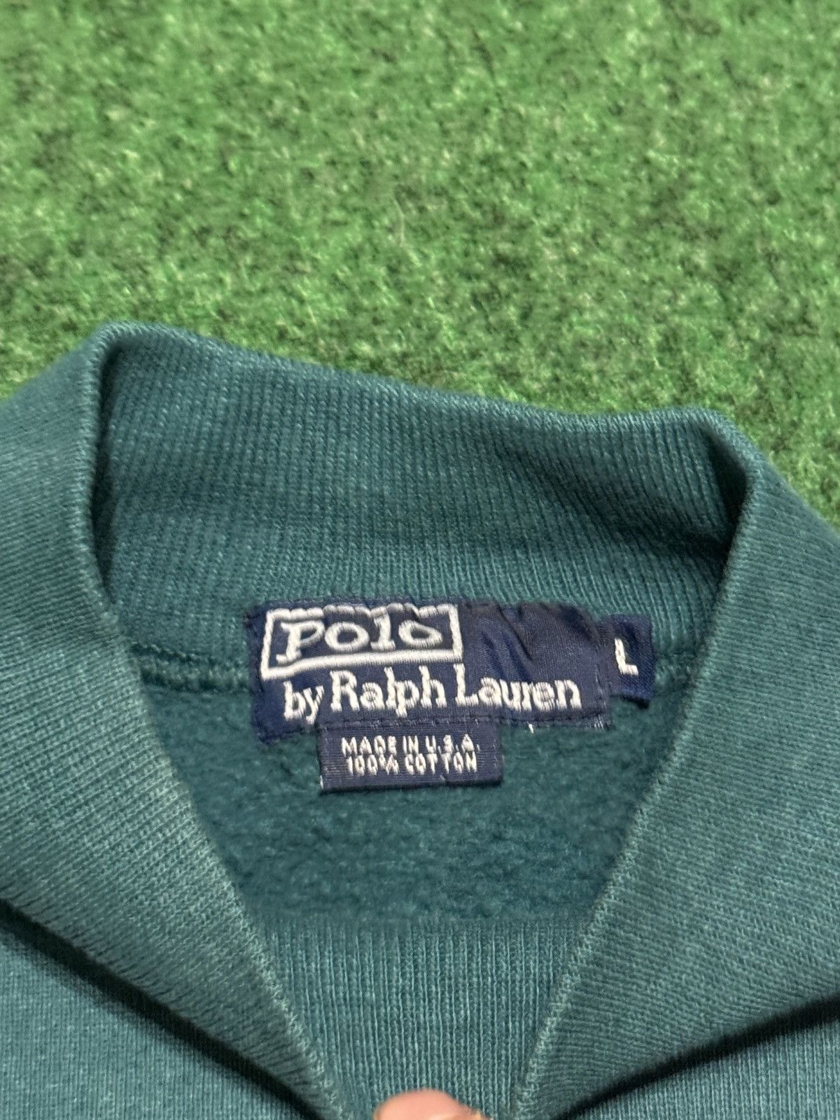 Polo Ralph Lauren Vintage 90s Polo Ralph Lauren USA S/M 20x23 Retro Sweatshirt Size US S / EU 44-46 / 1 - 2 Thumbnail