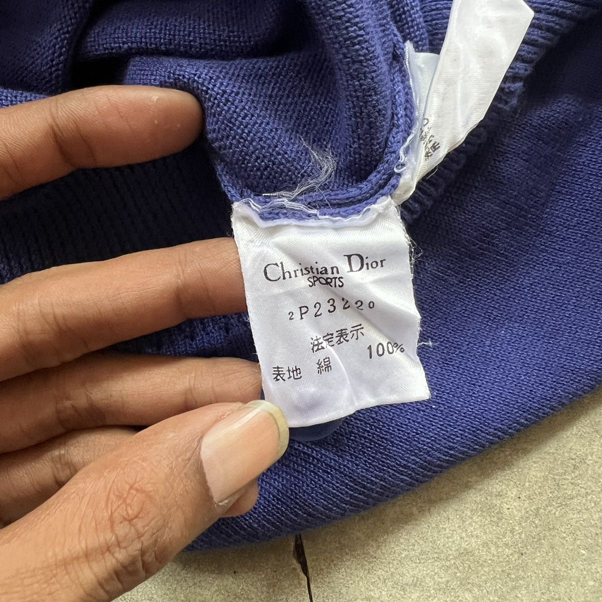 Christian Dior Monsieur Vintage Christian Dior Sports Knit Vest Size L / US 10 / IT 46 - 6 Thumbnail