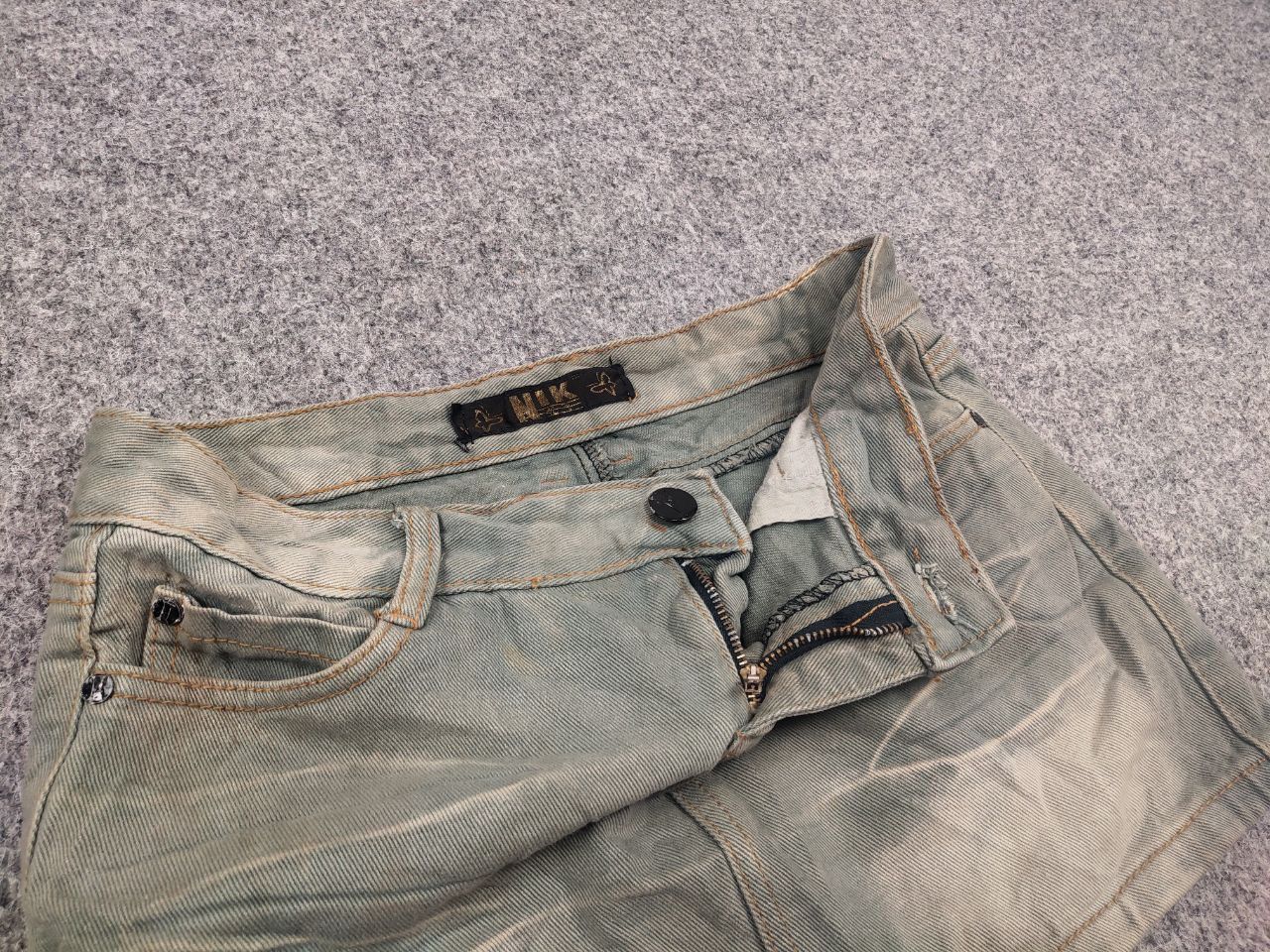 If Six Was Nine If Six Was Nine Sexy Vintage Japan Denim Mini Skirt Y2K Size 28" / US 6 / IT 42 - 11 Thumbnail