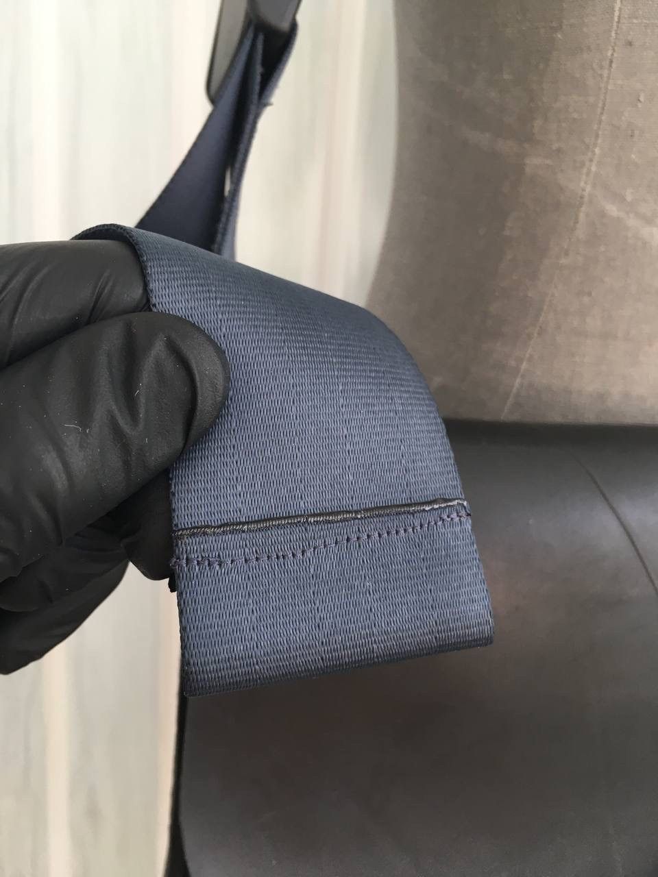 Designer × Vintage Custom Black Pockets Car Compostable Textiles Shoulder Bag Size ONE SIZE - 15 Thumbnail