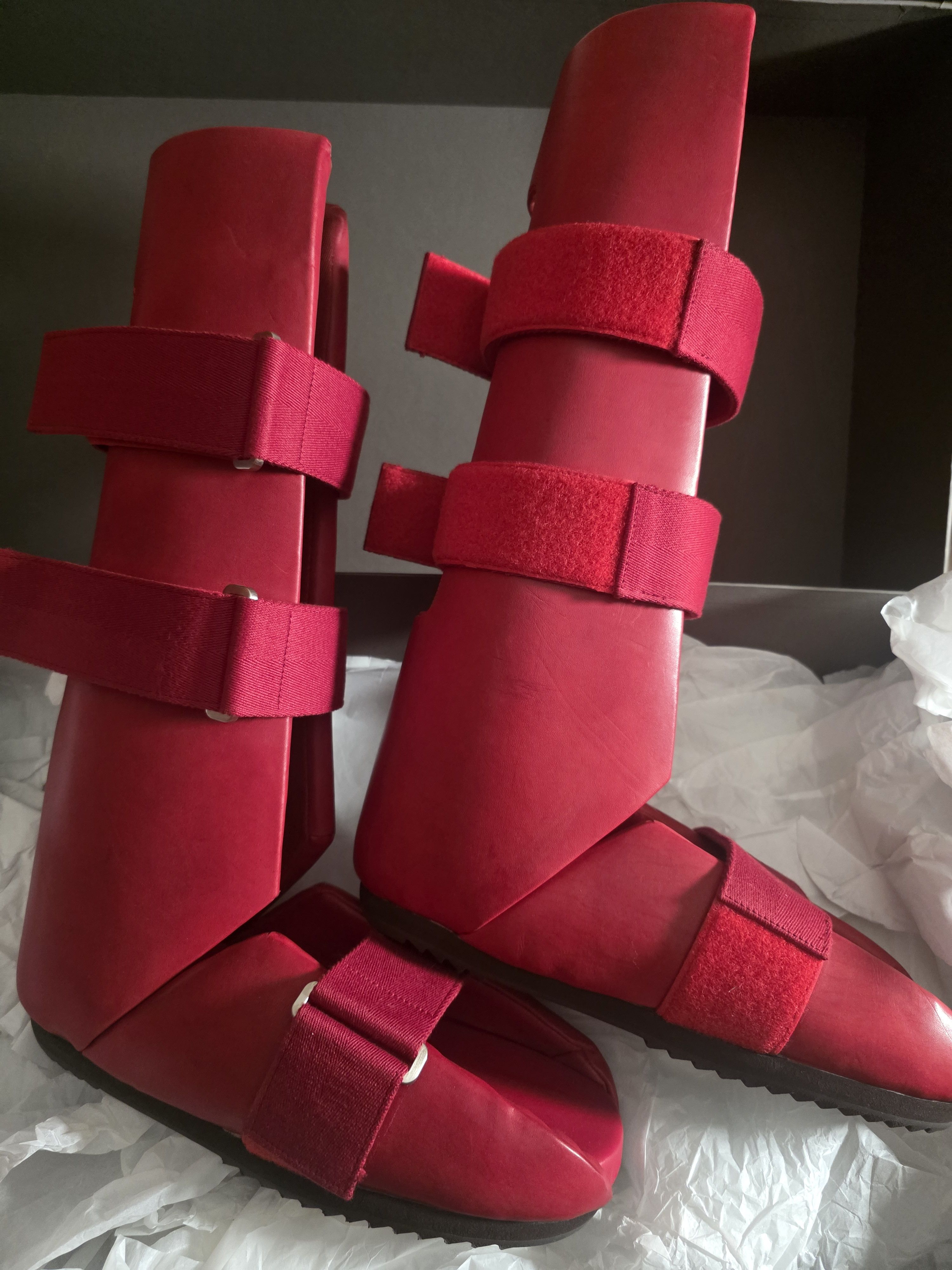 Rick Owens Rick Owens Lido Splint Sandals | Grailed