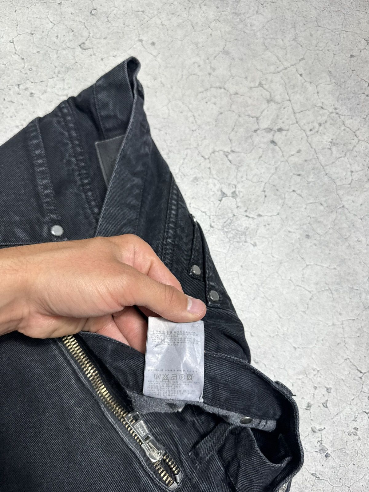 Versace Jeans Couture Versace Jeans Couture Vintage Luxury Black Denim Jeans Size US 36 / EU 52 - 9 Thumbnail