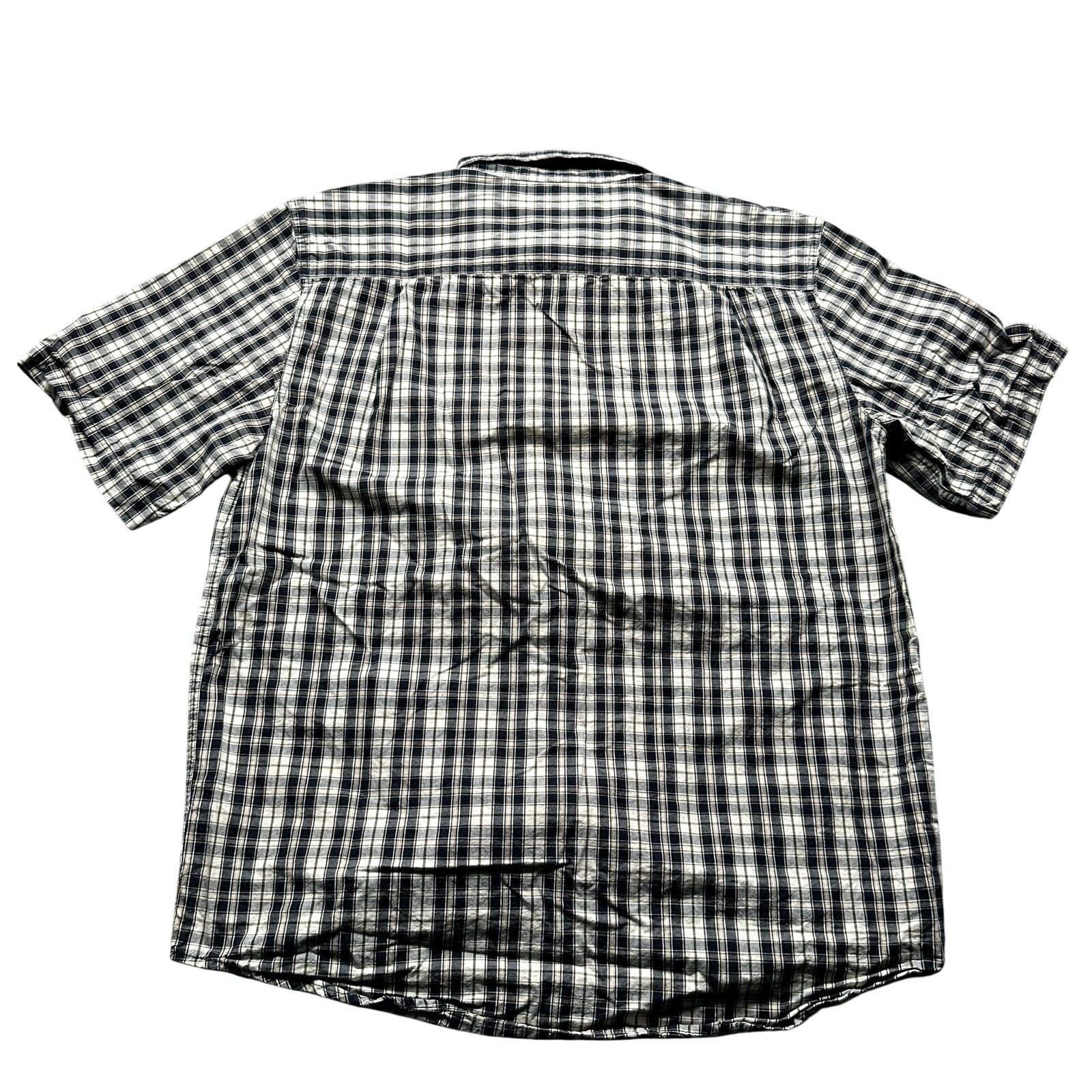 Carhartt Carhartt Essential Plaid Button Down Shirt Mens Large Black Size US L / EU 52-54 / 3 - 2 Thumbnail