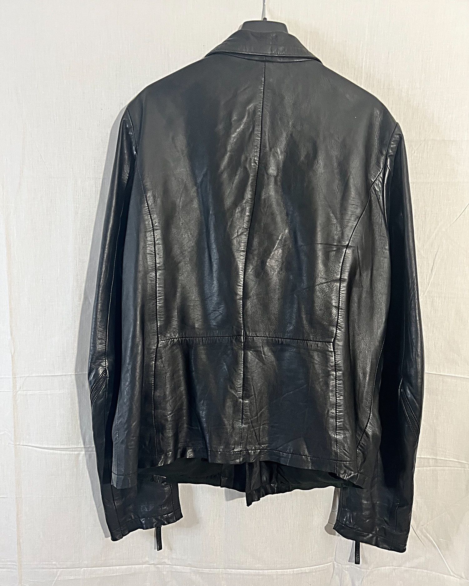 Barbara I Gongini Soft Leather Biker Size US M / EU 48-50 / 2 - 4 Thumbnail