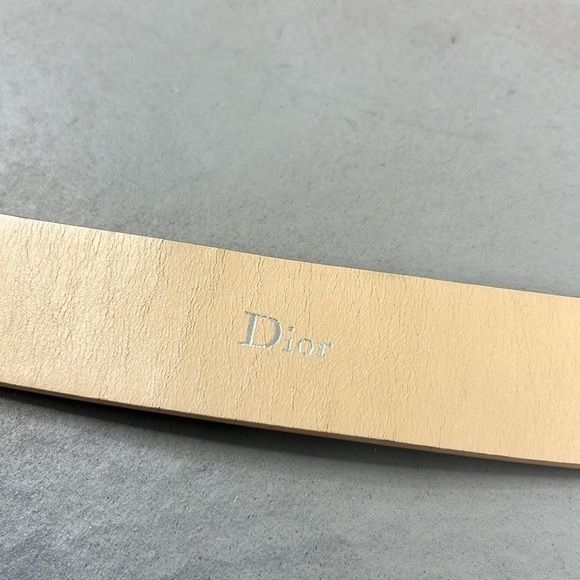 Dior Dior Homme Heid Slimane Leather Embossed Logo Black Rectangl Size ONE SIZE - 9 Thumbnail