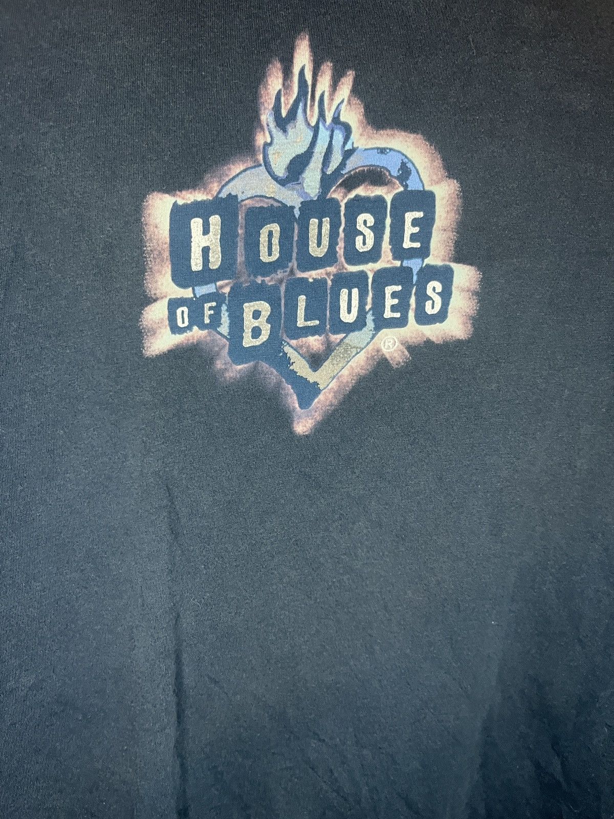 Band Tees × Vintage Vintage Y2K House of Blues Las Vegas T Shirt Size US L / EU 52-54 / 3 - 2 Thumbnail