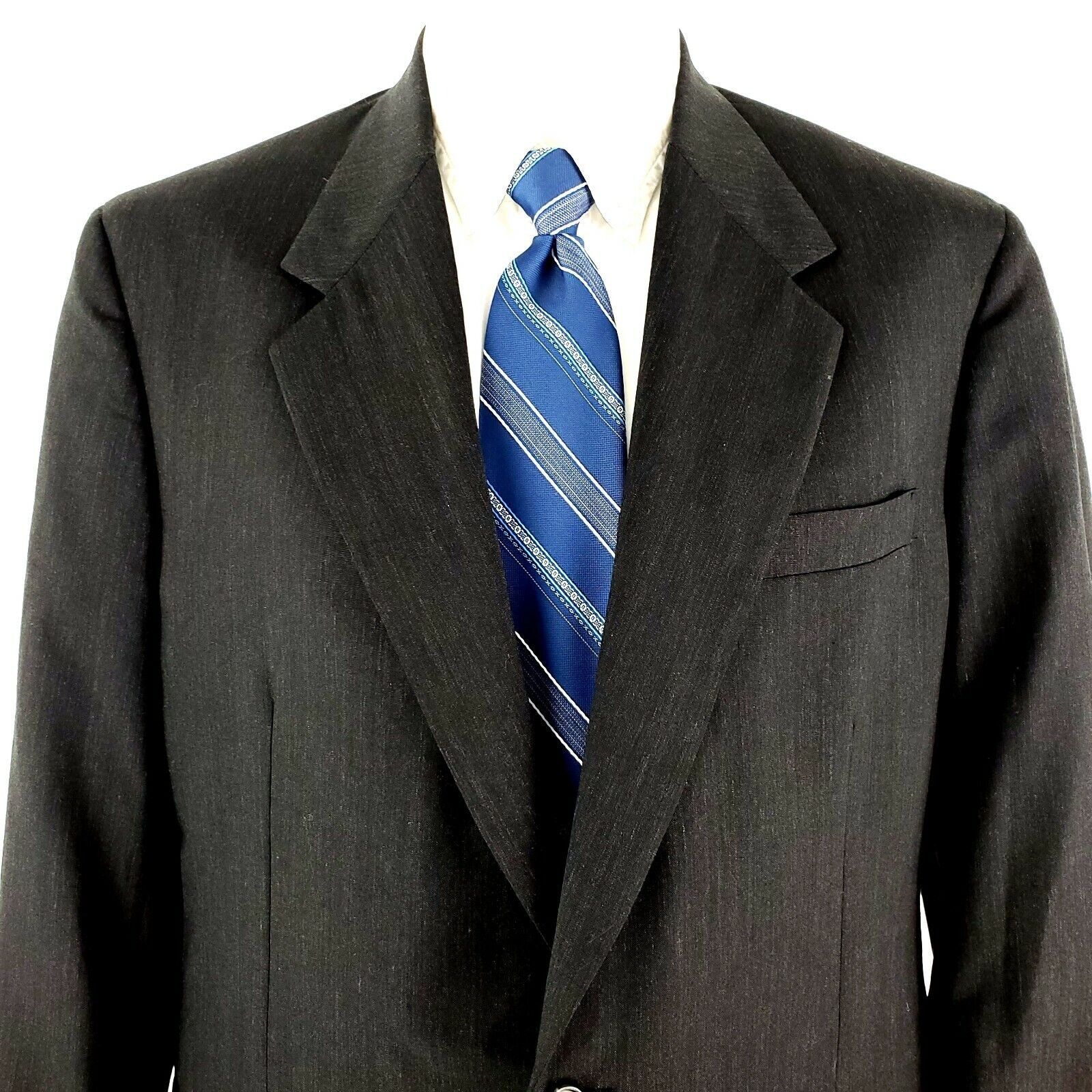 Savile Row Holland & Sherry Savile Row Tom James Wool 2 Button Blazer 4 Size 40R - 1 Thumbnail