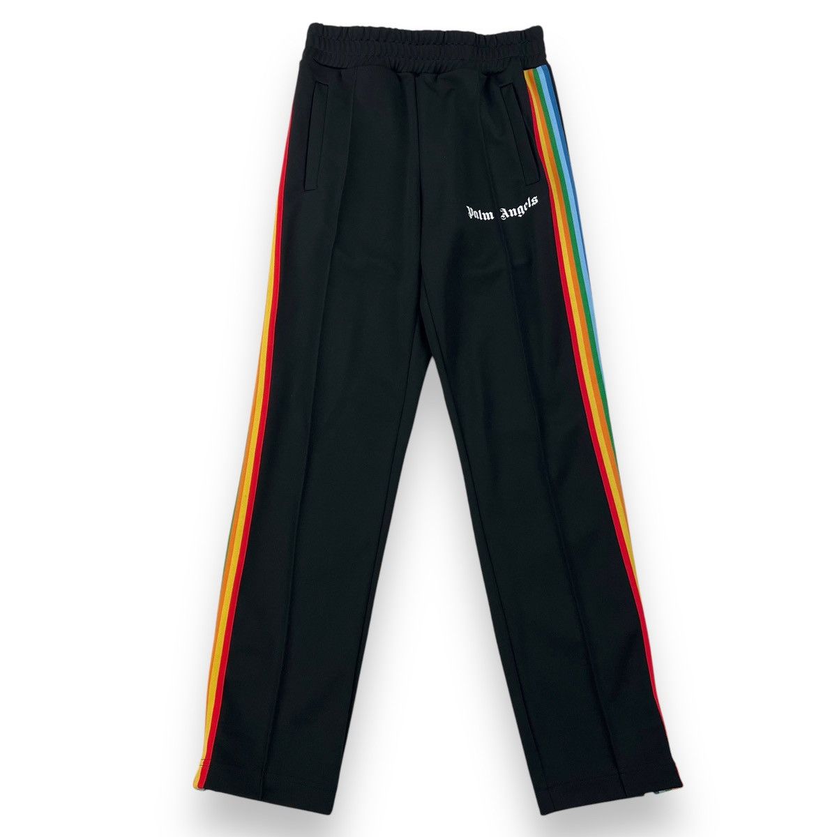 Palm Angels Palm Angels Black Rainbow Sweatpants Size US 31 - 2 Thumbnail