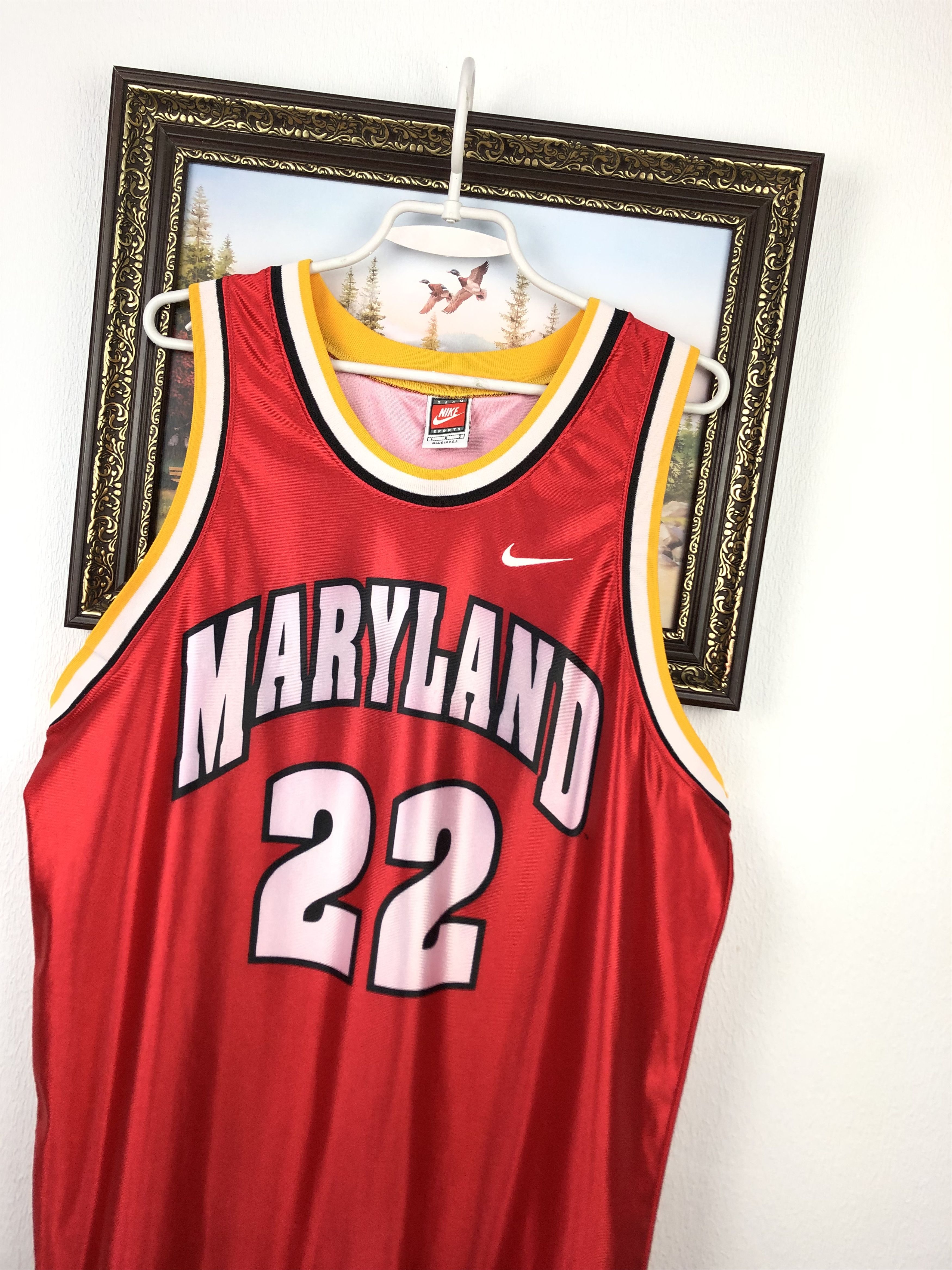 Nike Vintage Nike Maryland Terrapins Keith Booth Jersey Size US L / EU 52-54 / 3 - 4 Thumbnail
