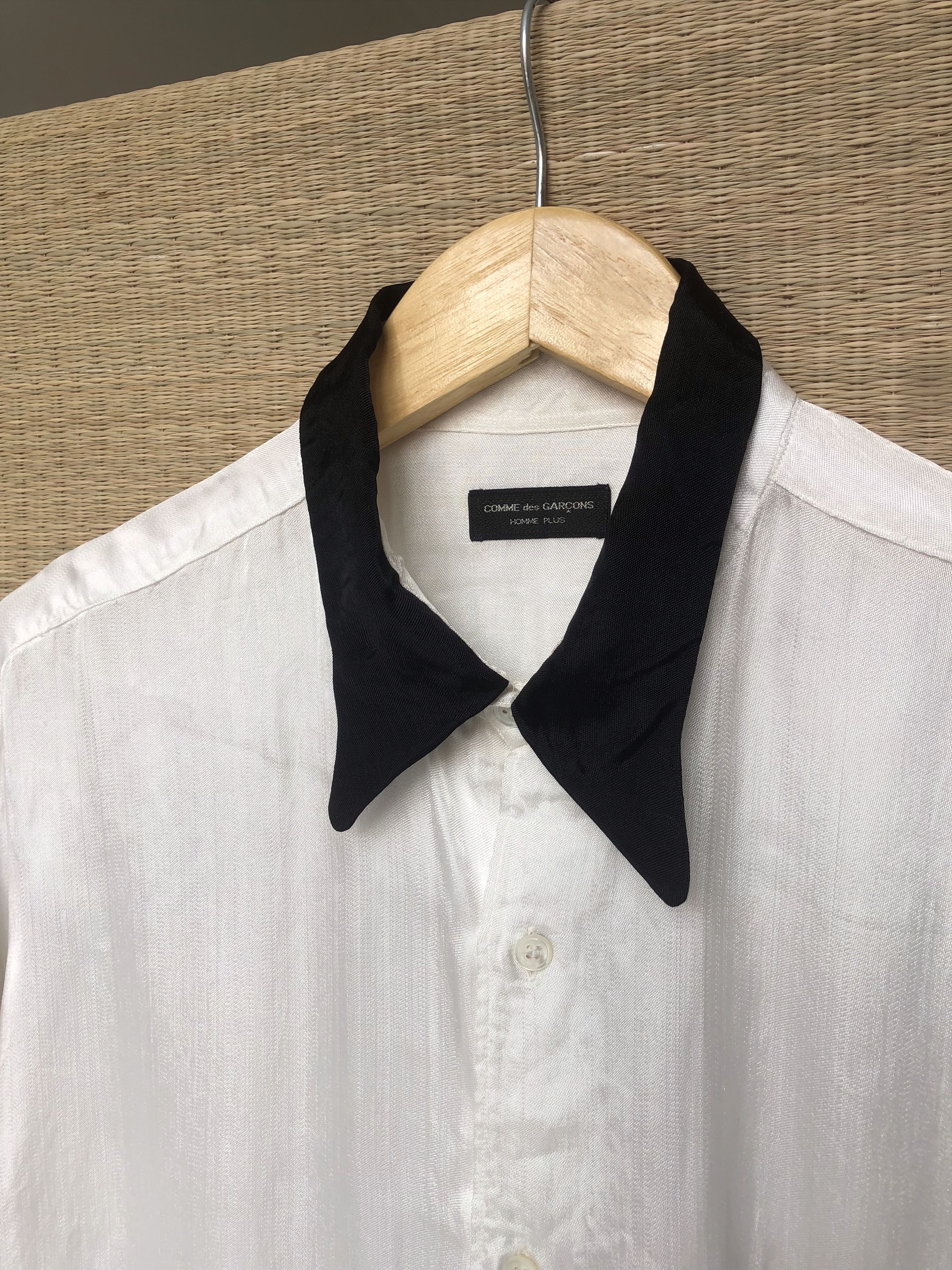 Comme des Garcons Homme Plus shiny rayon shirt Size US L / EU 52-54 / 3 - 2 Thumbnail