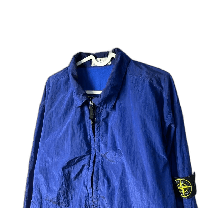 Stone Island Stone Island Metal Nylon Royal Blue Jacket Size US XXL / EU 58 / 5 - 1 Thumbnail
