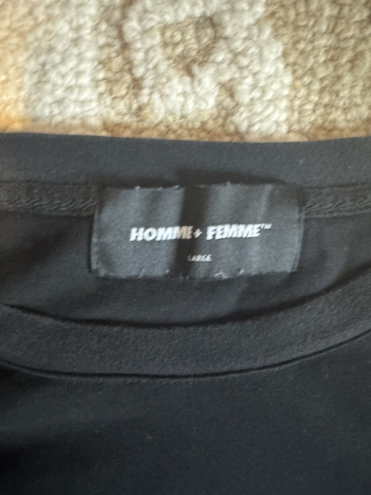 Homme + Femme La Homme Femme World Famous Tee Size US L / EU 52-54 / 3 - 3 Thumbnail