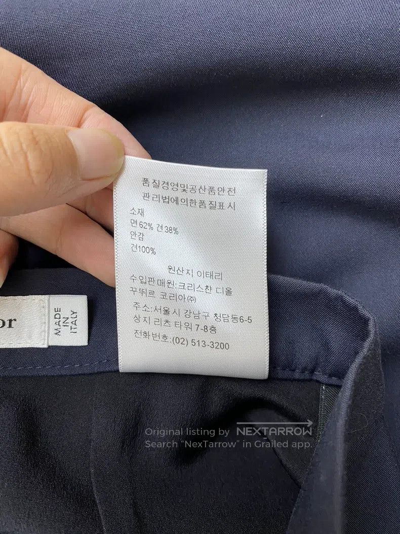 Dior Dior Black skirt pants Size 26" / US 2 / IT 38 - 6 Thumbnail