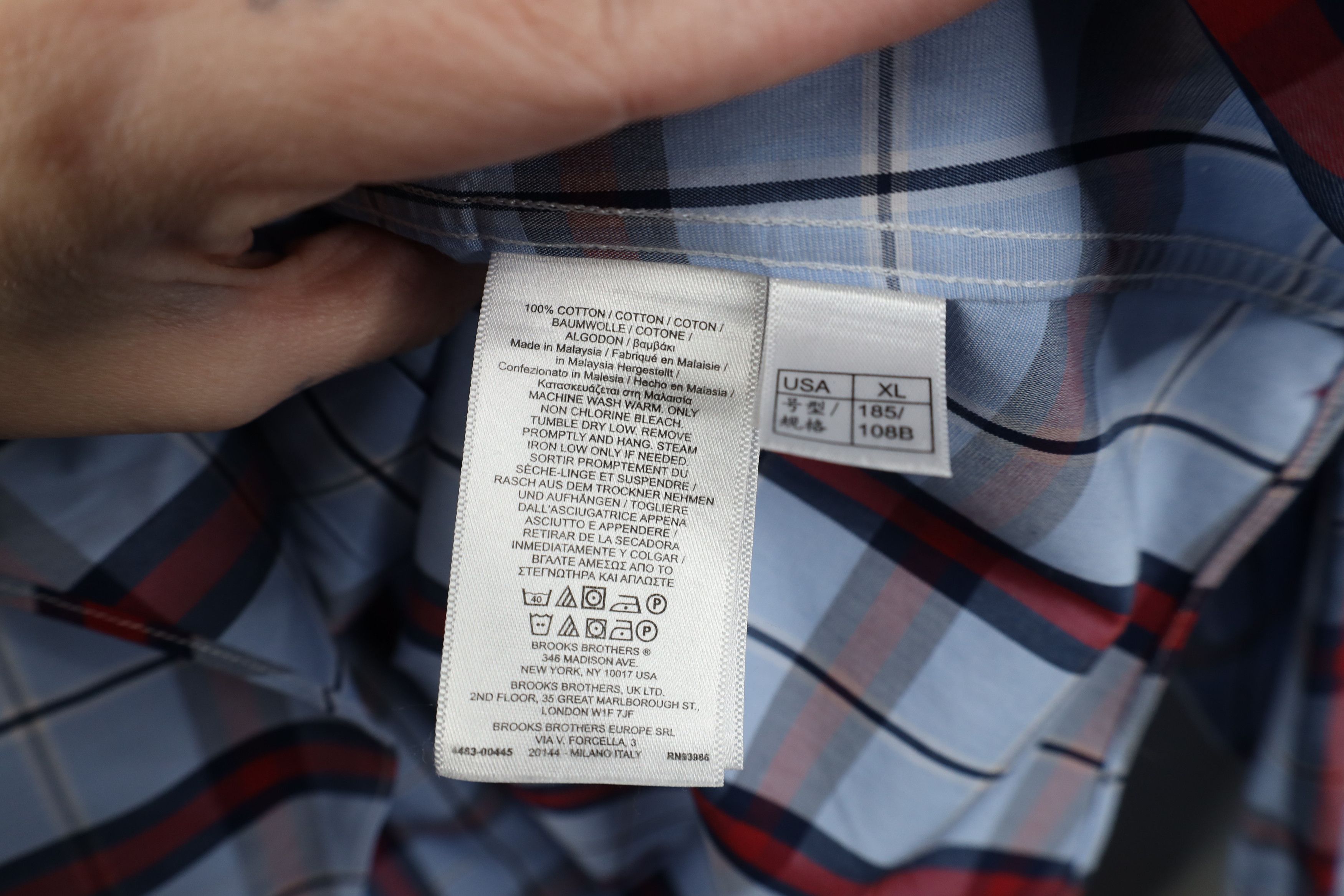 Brooks Brothers Vintage Brooks Brothers Original Cotton Button Down Shirt Size US XL / EU 56 / 4 - 8 Thumbnail