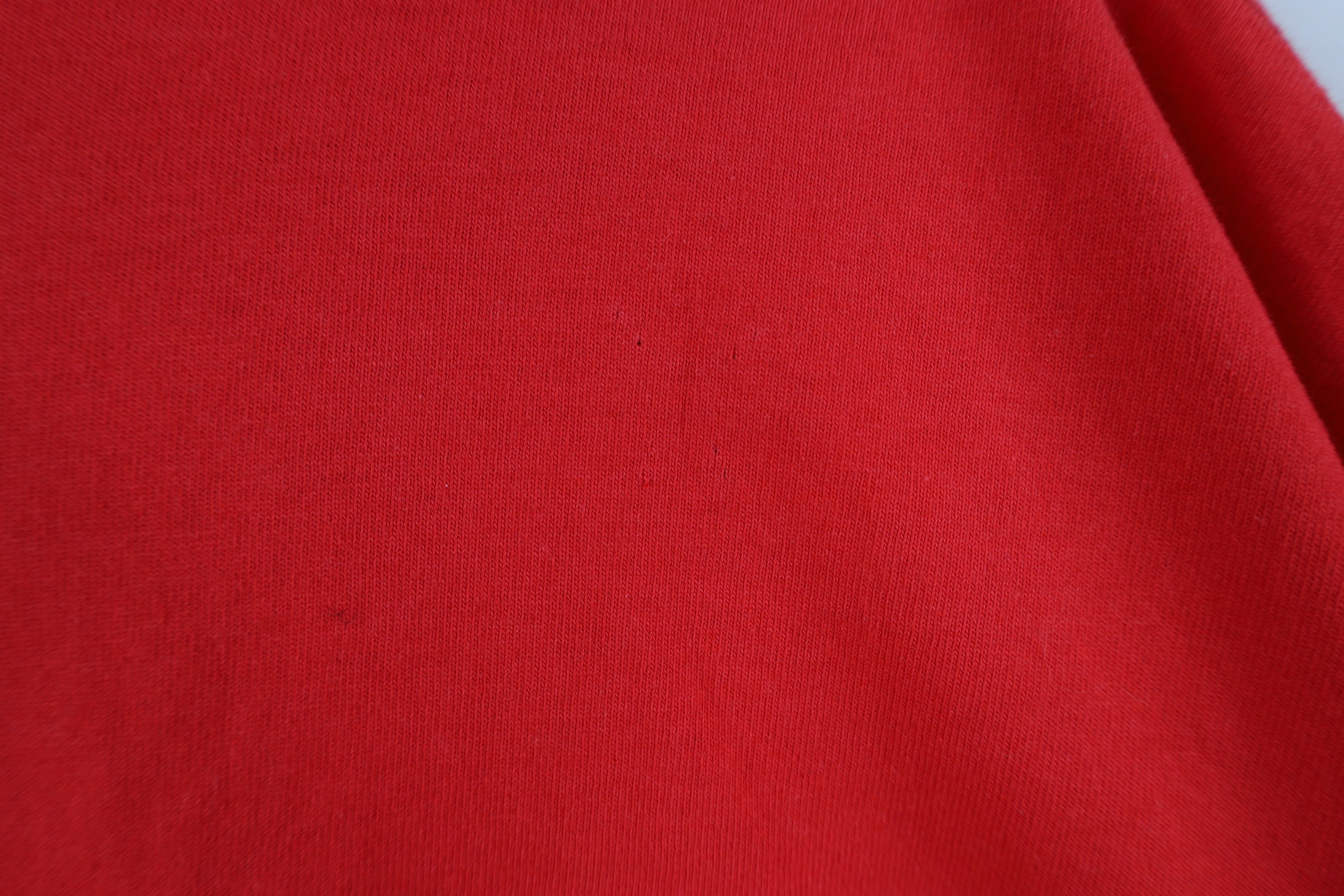 Coca Cola Vintage 90s Coca Cola Spell Cropped T-Shirt Red Cotton USA Size L / US 10 / IT 46 - 10 Thumbnail