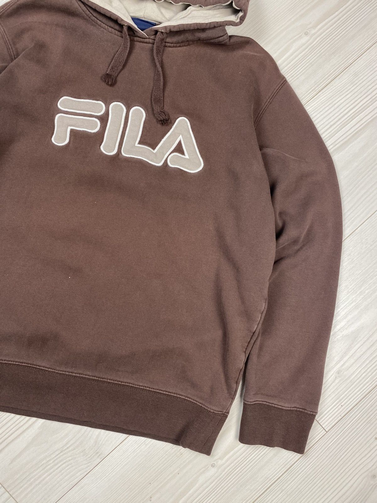 Fila × Vintage 90s Vintage Fila hoodie big teddy logo y2k Size US M / EU 48-50 / 2 - 5 Thumbnail