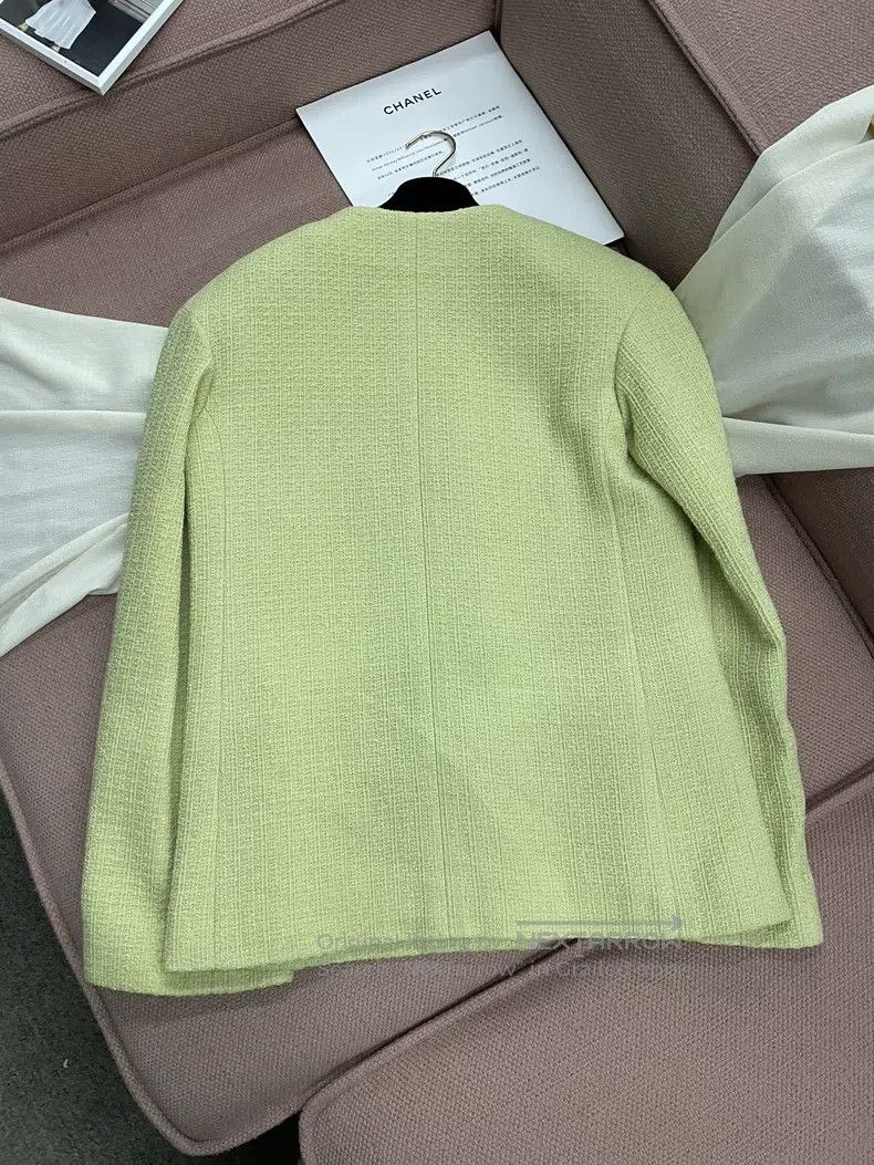 Chanel Chanel Avocado coat Size XS / US 0-2 / IT 36-38 - 3 Thumbnail