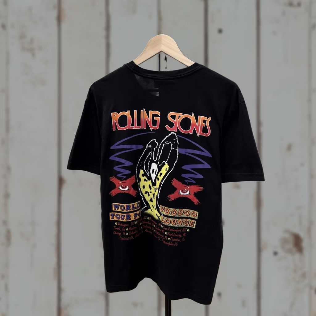 H&M H&M The Rolling Stones Voodoo Lounge World Tour 94 T-Shirt Black M Mens Colorful 90s Size US M / EU 48-50 / 2 - 1 Thumbnail