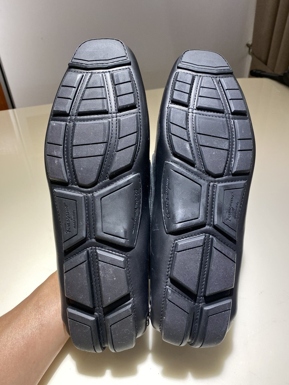 Salvatore Ferragamo Salvatore Ferragamo Parigi Leather Loafers 9.5 Size US 9.5 / EU 42-43 - 10 Thumbnail