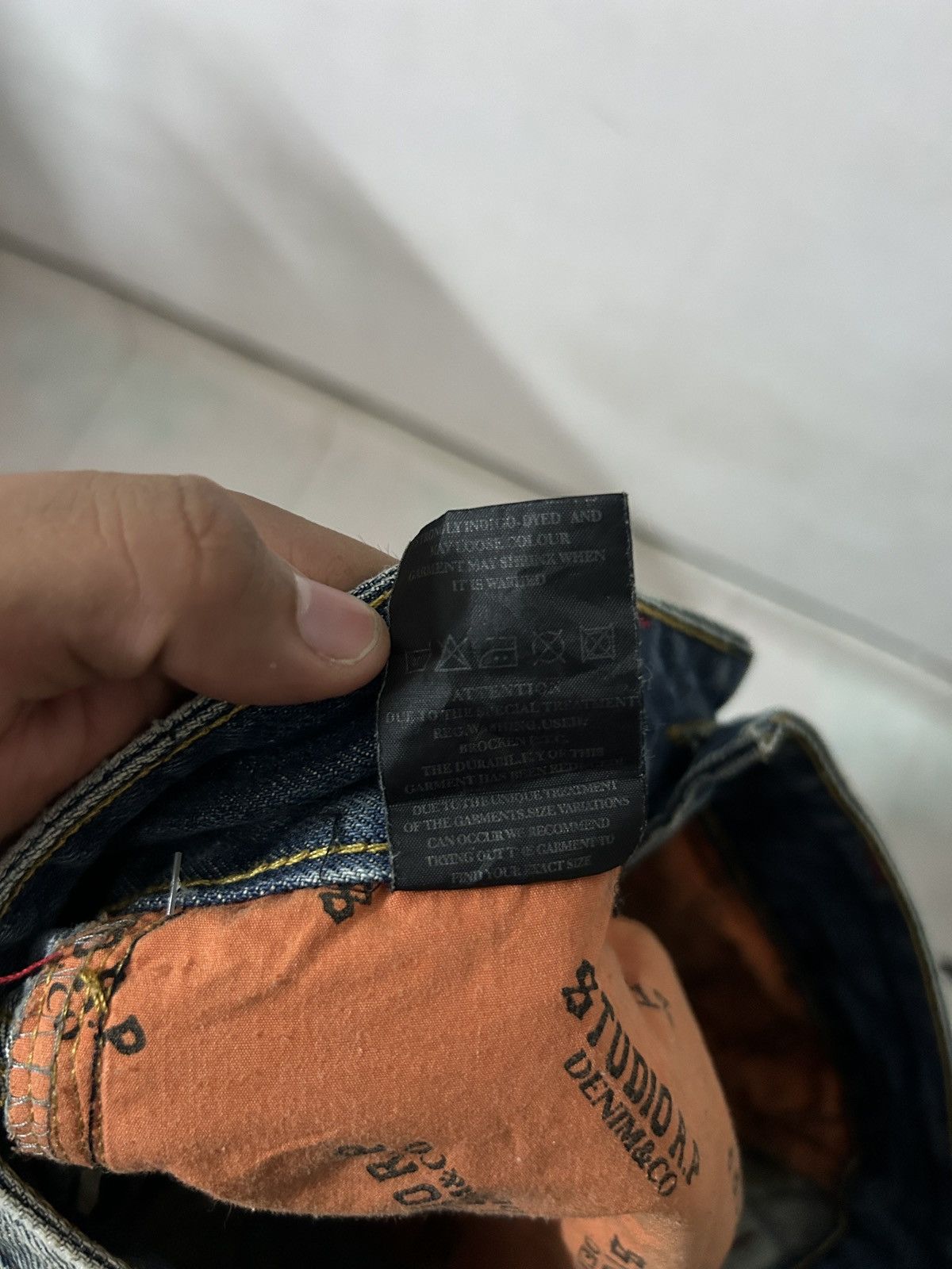 If Six Was Nine × Japanese Brand × Le Grande Bleu (L.G.B.) Flare Jeans Satisfaction Sick Design Vintage Denim Style Size 28" / US 6 / IT 42 - 16 Thumbnail