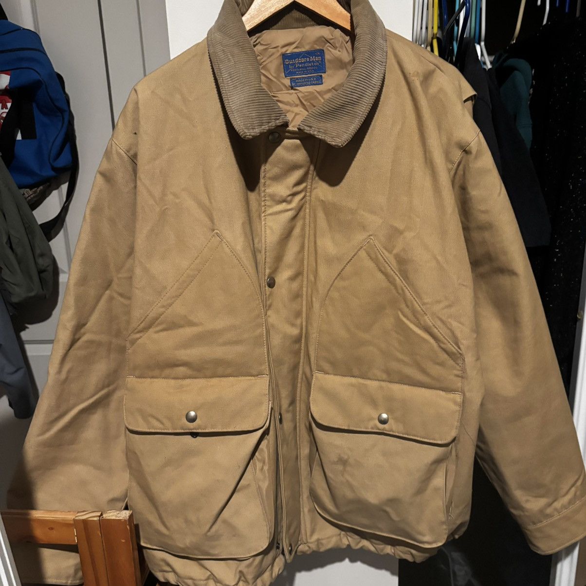 Pendleton Vintage 1990s Pendleton Outdoors Man Bomber Jacket Size US XXL / EU 58 / 5 - 1 Thumbnail