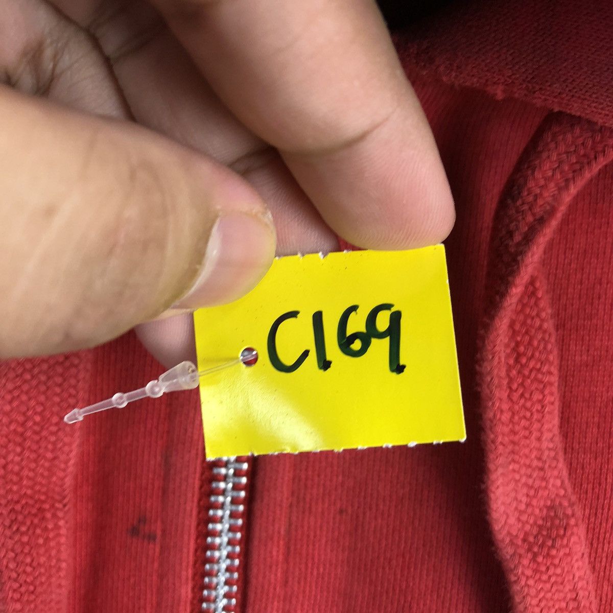 Champion DL Champion vintage Red sweatshirt Hoodie #C169 Size US XXL / EU 58 / 5 - 11 Thumbnail
