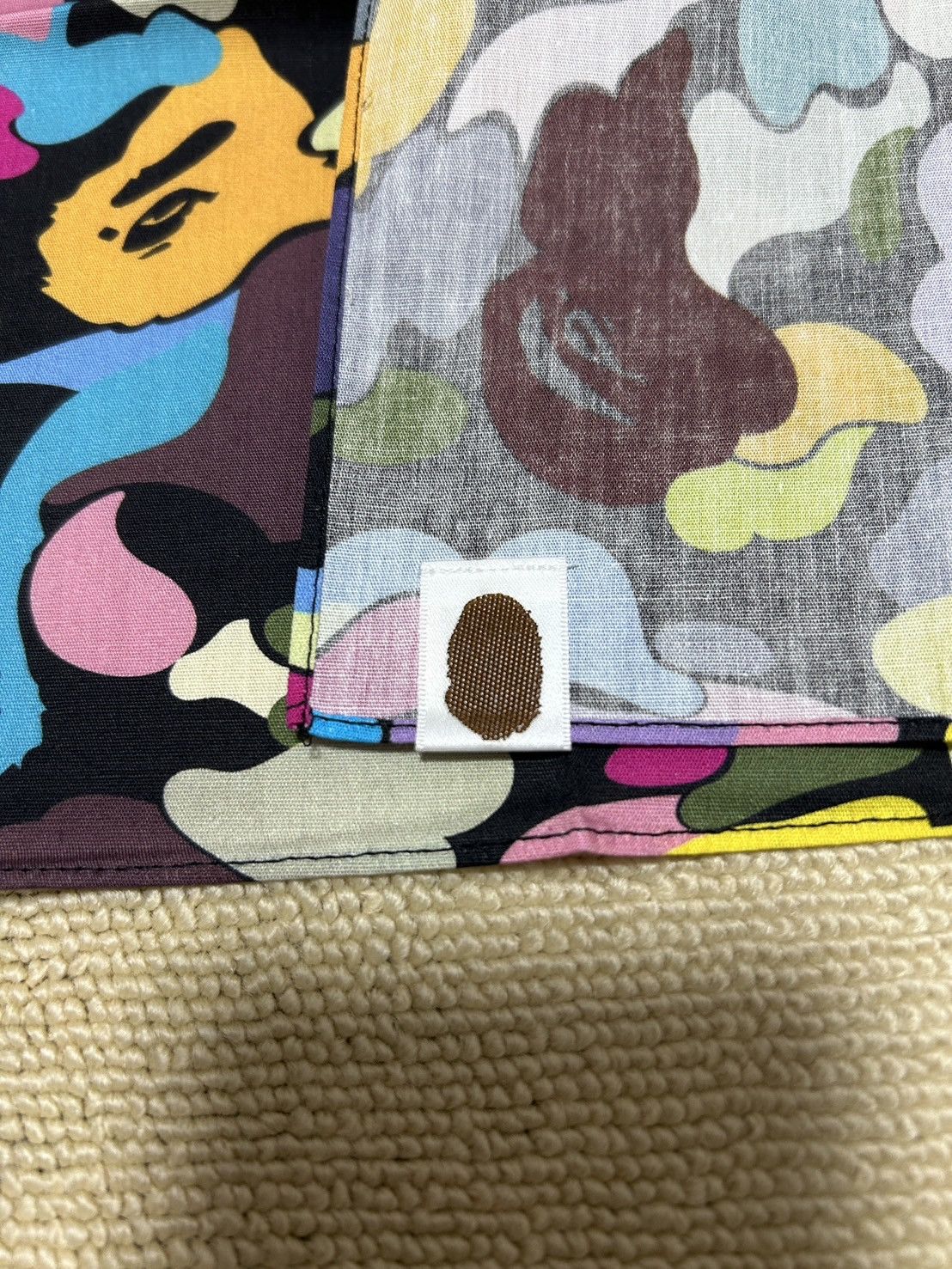 Bape NEW BAPE MULTI CAMO NYC LOGO BANDANA Size ONE SIZE - 9 Thumbnail