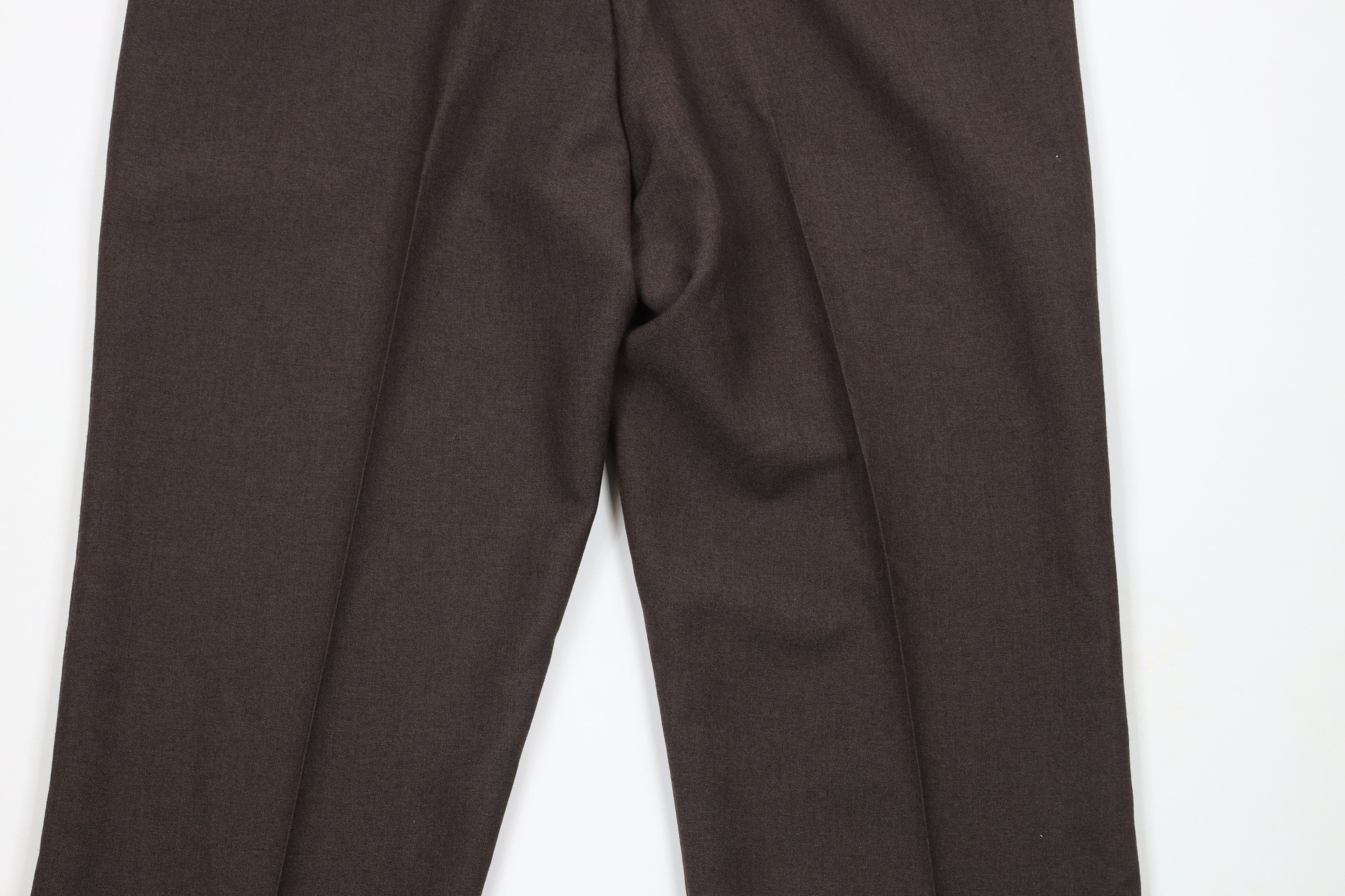 Vintage Deadstock Vintage 70s Streetwear Bell Bottoms Pants Brown Size US 38 / EU 54 - 9 Thumbnail