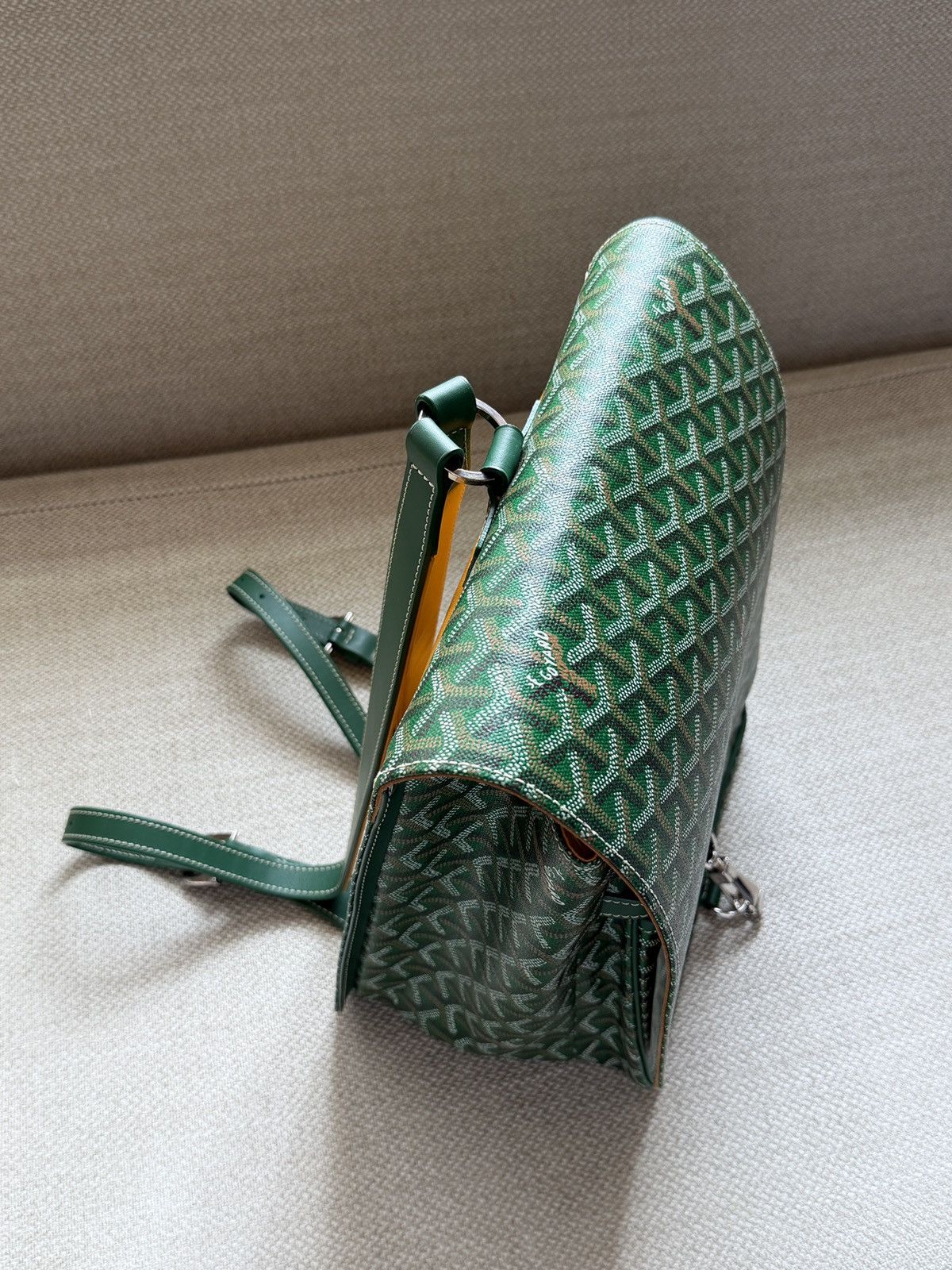 Goyard Goyard Discontinued Green Janson Backpack Size ONE SIZE - 4 Thumbnail
