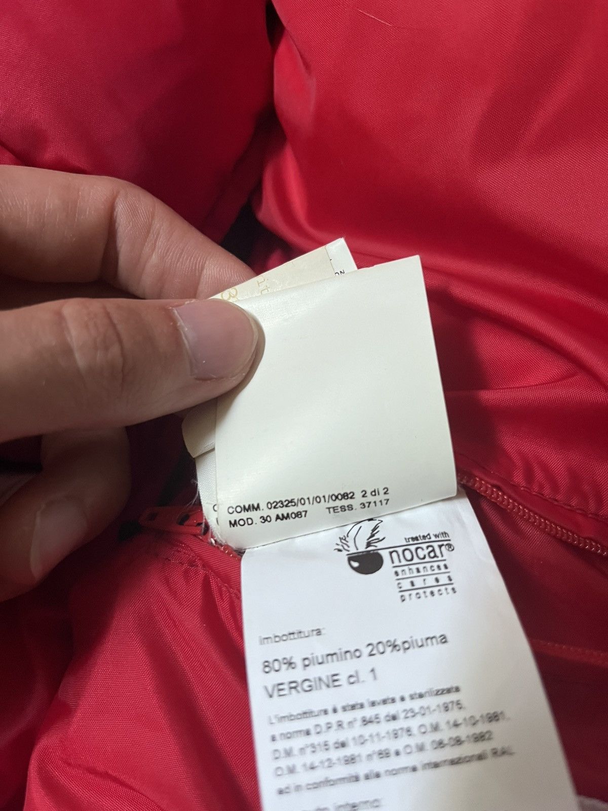 Maison Margiela Maison Margiela A/W 08 feather red puffer vest wrinkled rare Size US M / EU 48-50 / 2 - 18 Thumbnail