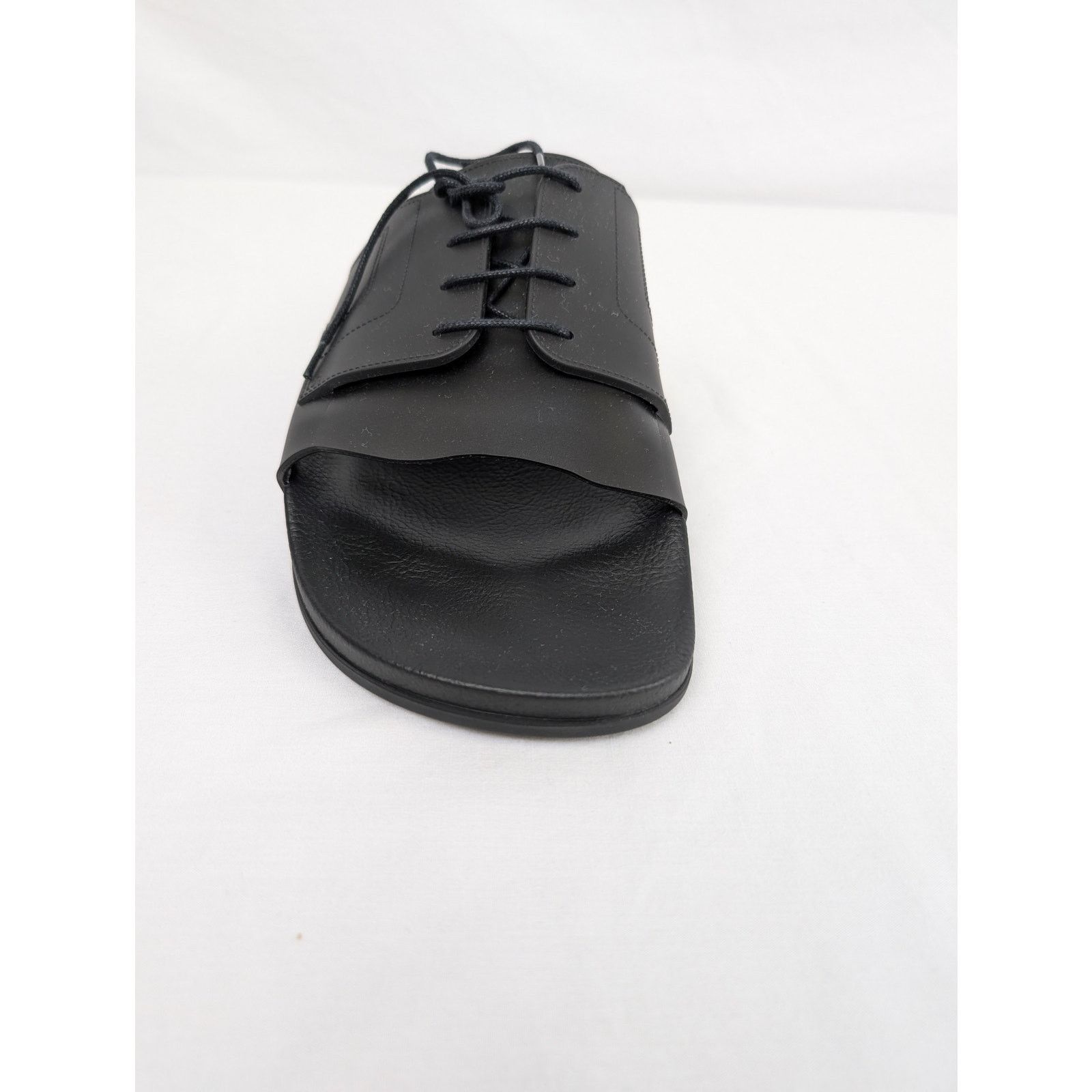 Maison Margiela o1rshd1 Pool Slides Slipper in Black Size US 12 / EU 45 - 13 Thumbnail