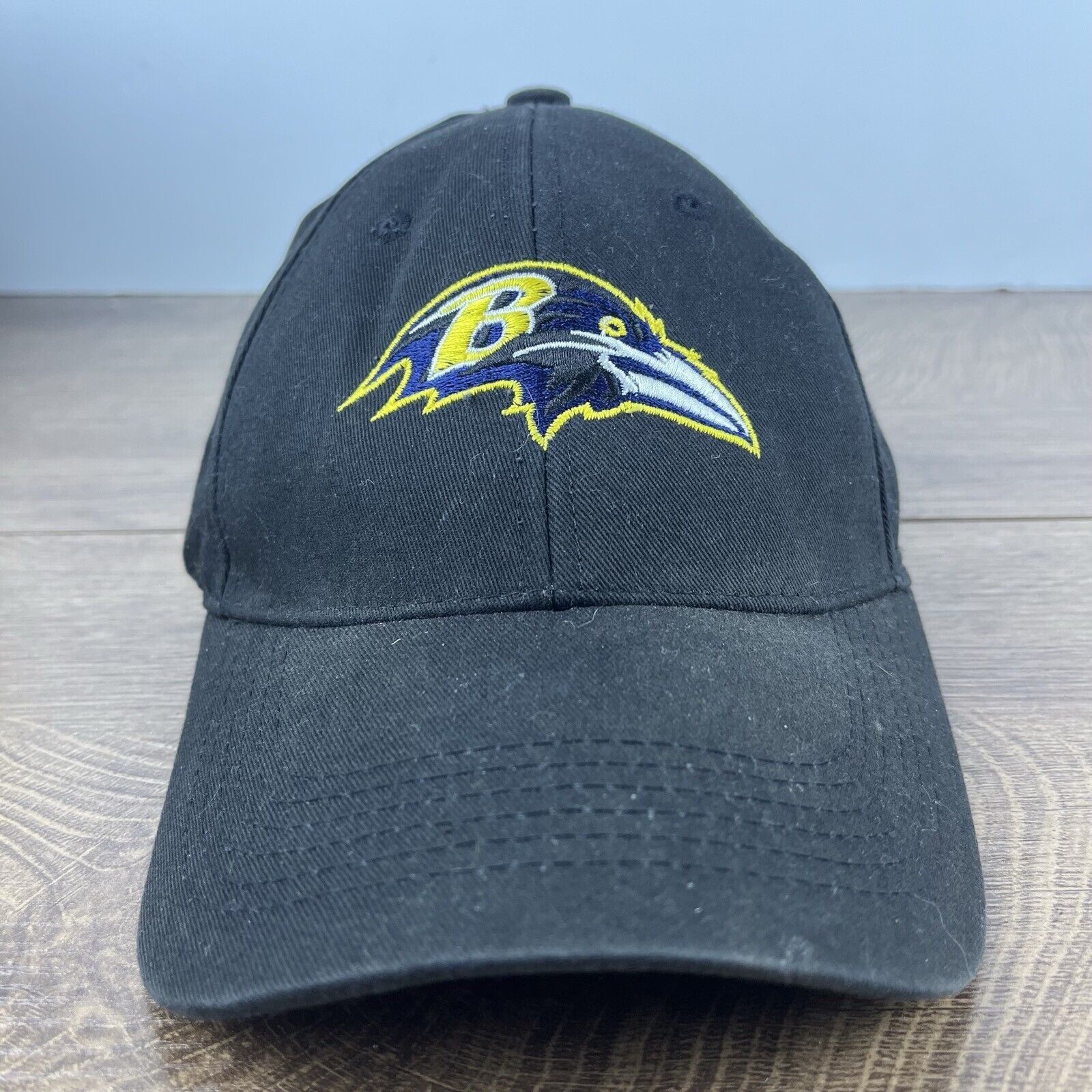 Reebok Baltimore Ravens Reebok Hat Black Cap Hat Ravens Adjustable Size ONE SIZE - 1 Thumbnail